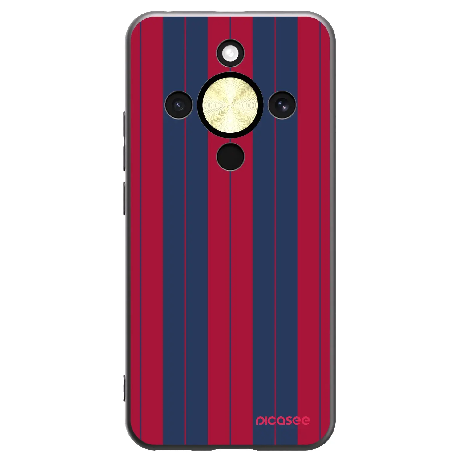 Silikonový černý obal pro Honor Magic8 Lite 5G - Yacht club