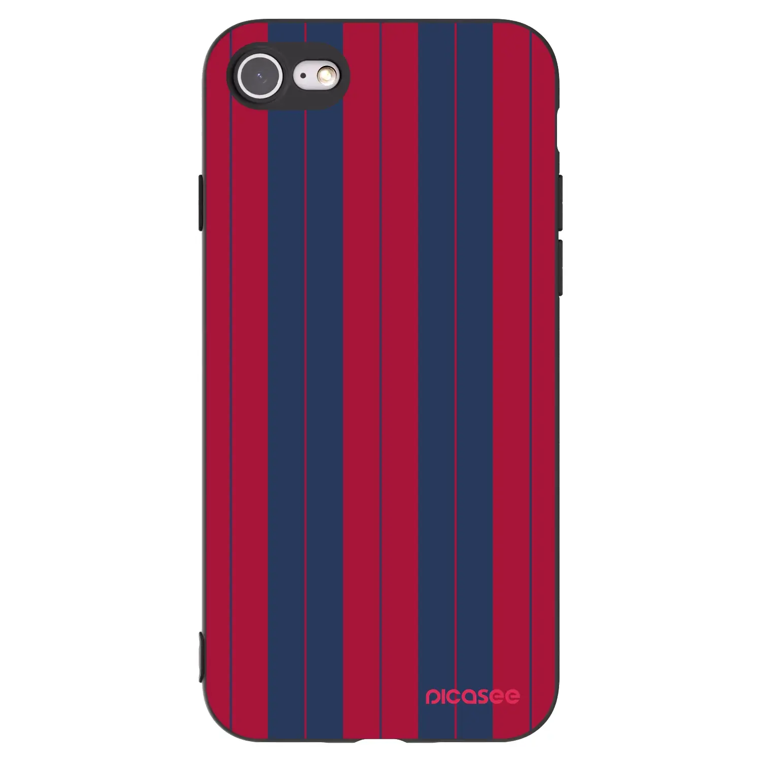 Silikonový černý obal pro Apple iPhone SE 2020 - Yacht club