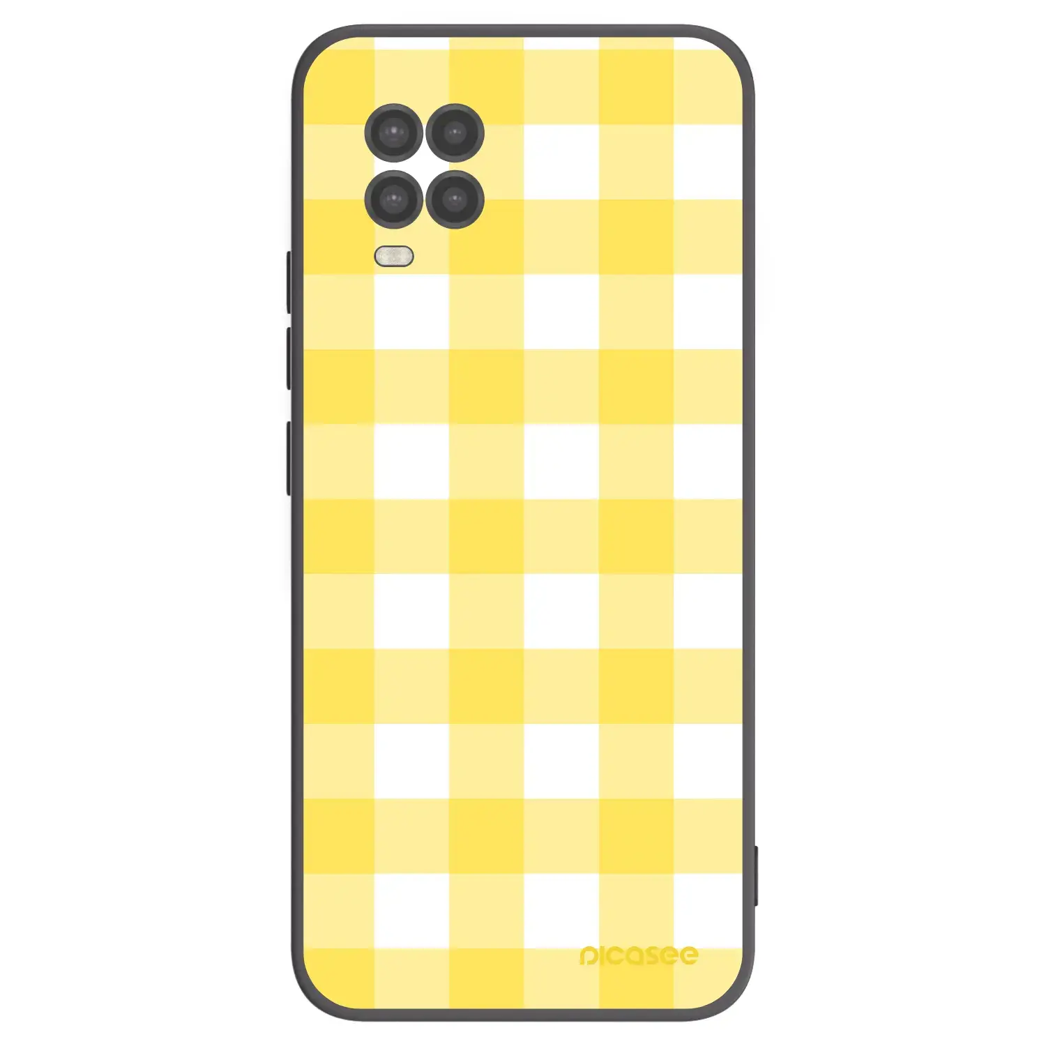 Silikonový černý obal pro Xiaomi Mi 10 Lite - Gride lemon
