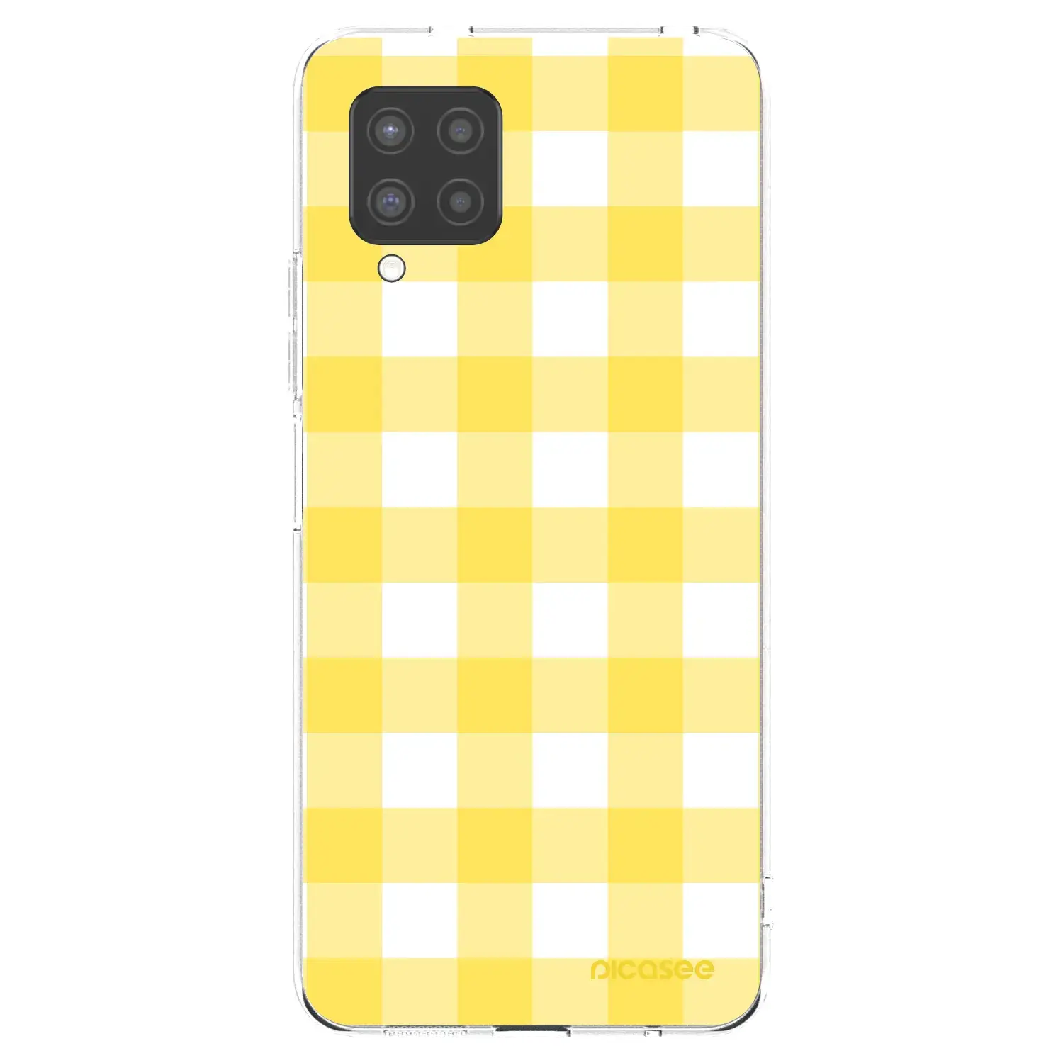 Silikonový průhledný obal pro Samsung Galaxy A42 A426B - Gride lemon
