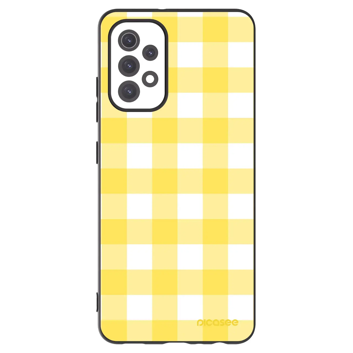 Silikonový černý obal pro Samsung Galaxy A32 5G A326B - Gride lemon