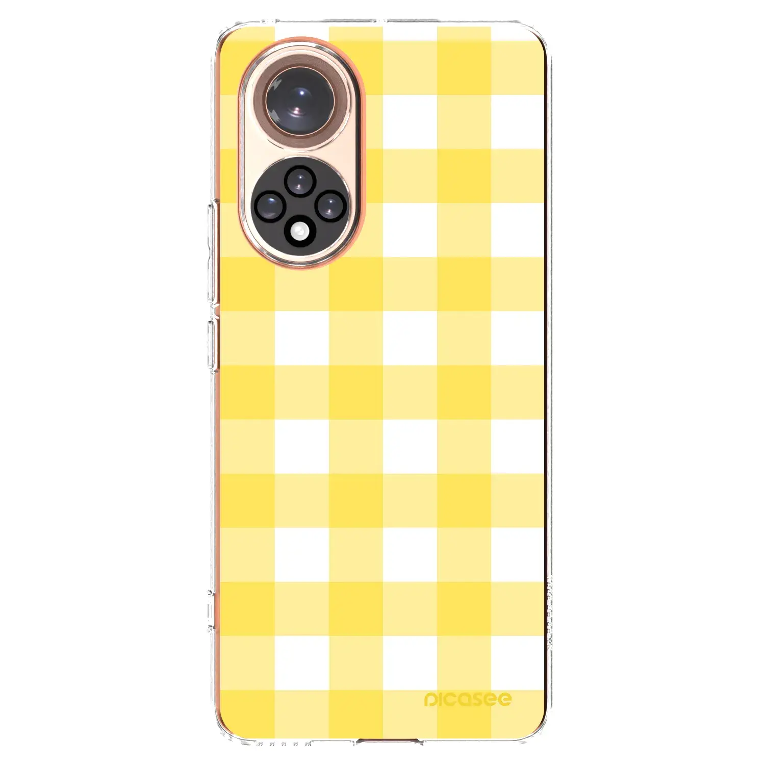Silikonový průhledný obal pro Huawei Nova 9 - Gride lemon