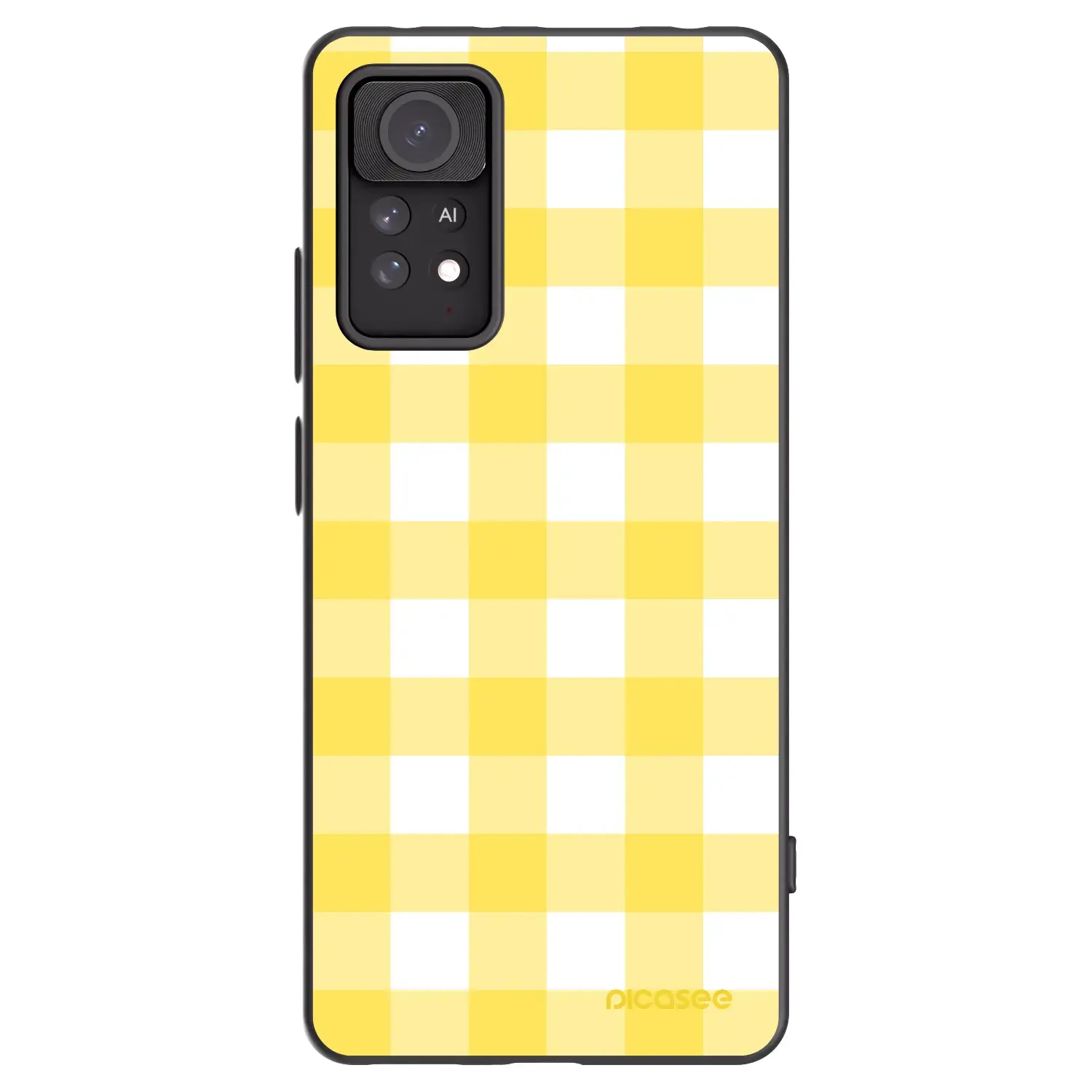 Silikonový černý obal pro Xiaomi Redmi Note 11 Pro - Gride lemon