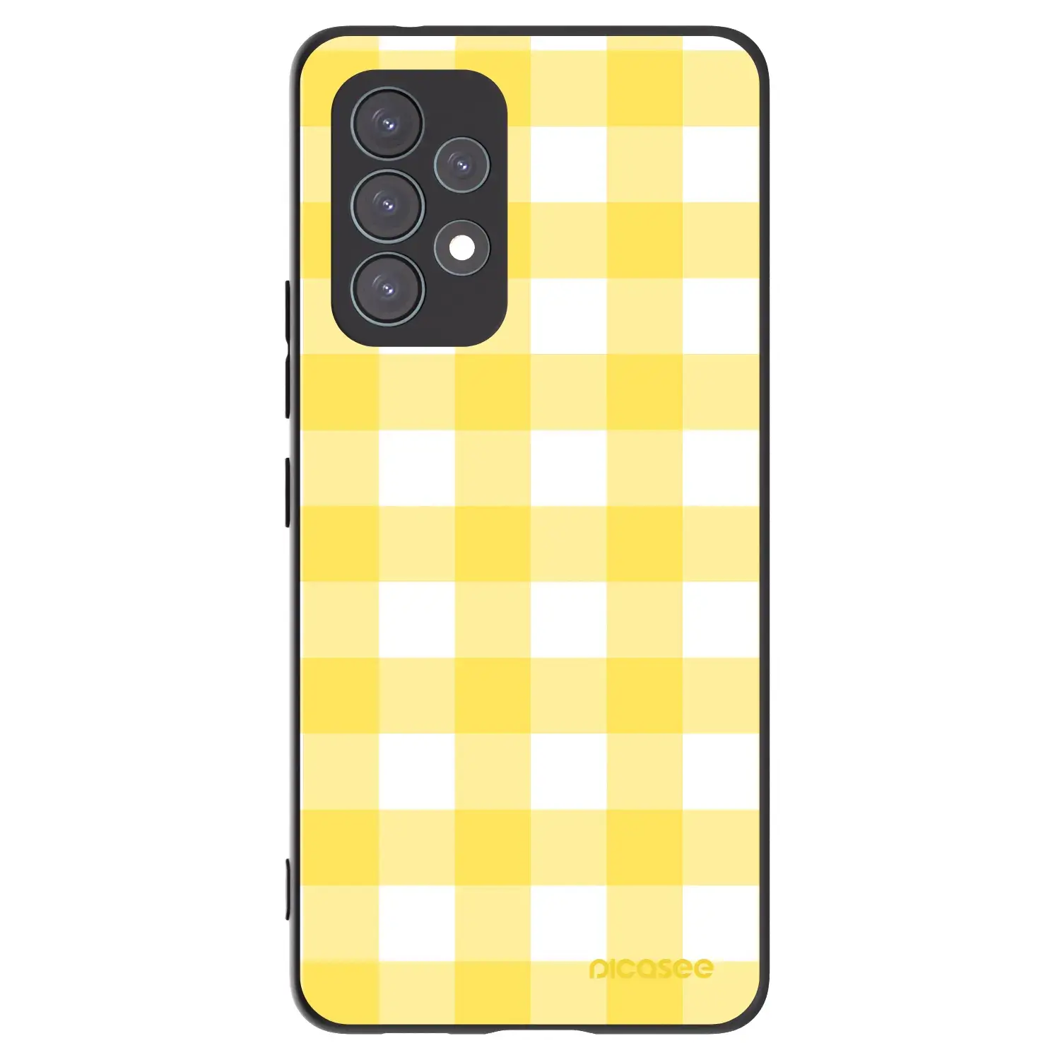 Silikonový černý obal pro Samsung Galaxy A53 5G A536 - Gride lemon