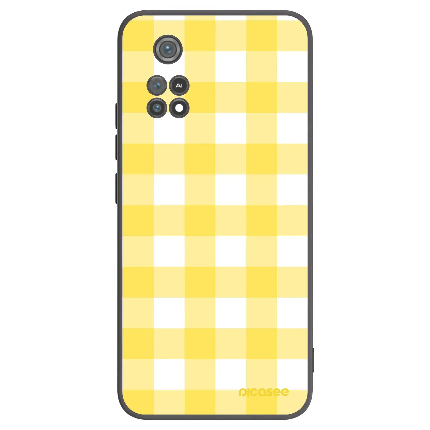 Silikonový černý obal pro Xiaomi Poco M4 Pro - Gride lemon