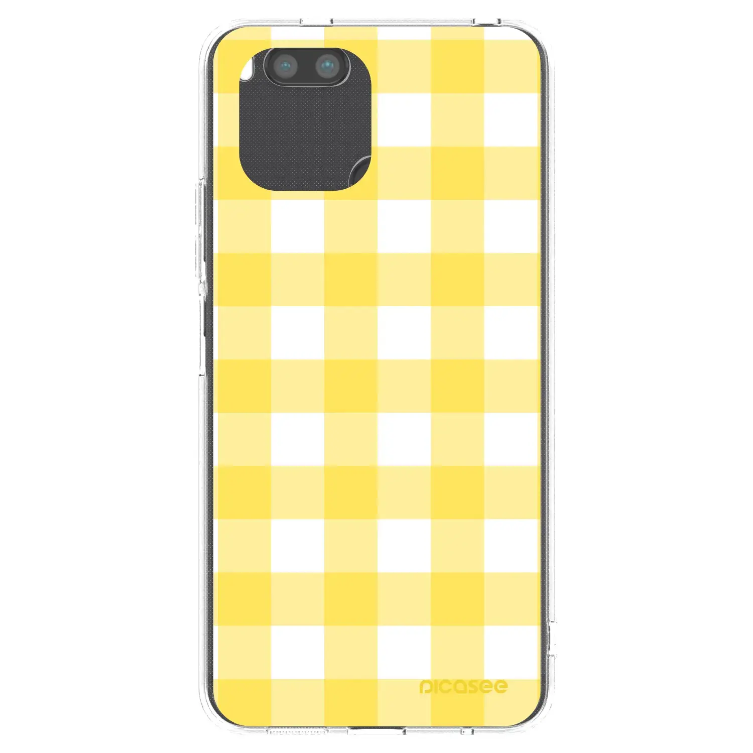 Silikonový průhledný obal pro Xiaomi Redmi A1 - Gride lemon
