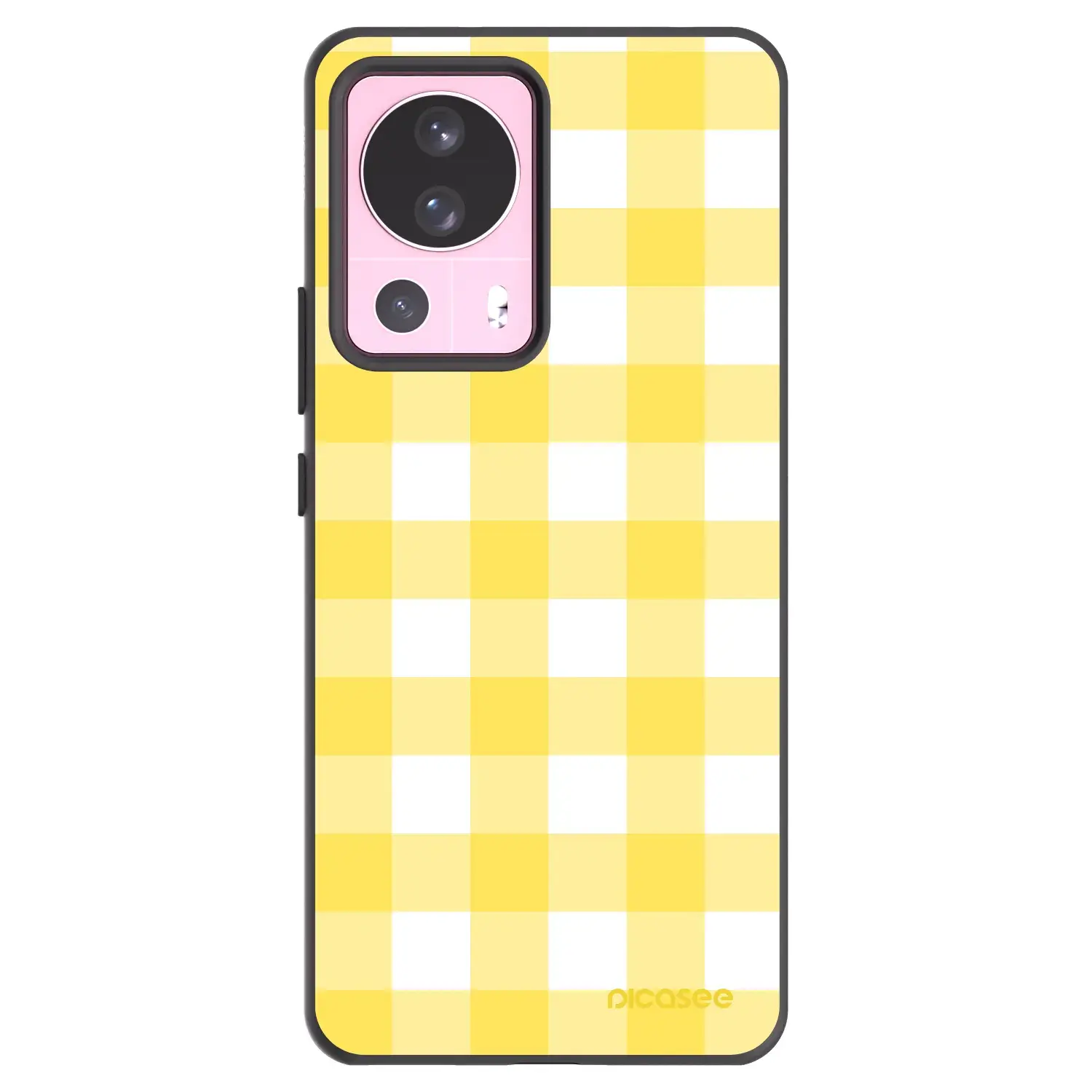 Silikonový černý obal pro Xiaomi 13 Lite - Gride lemon