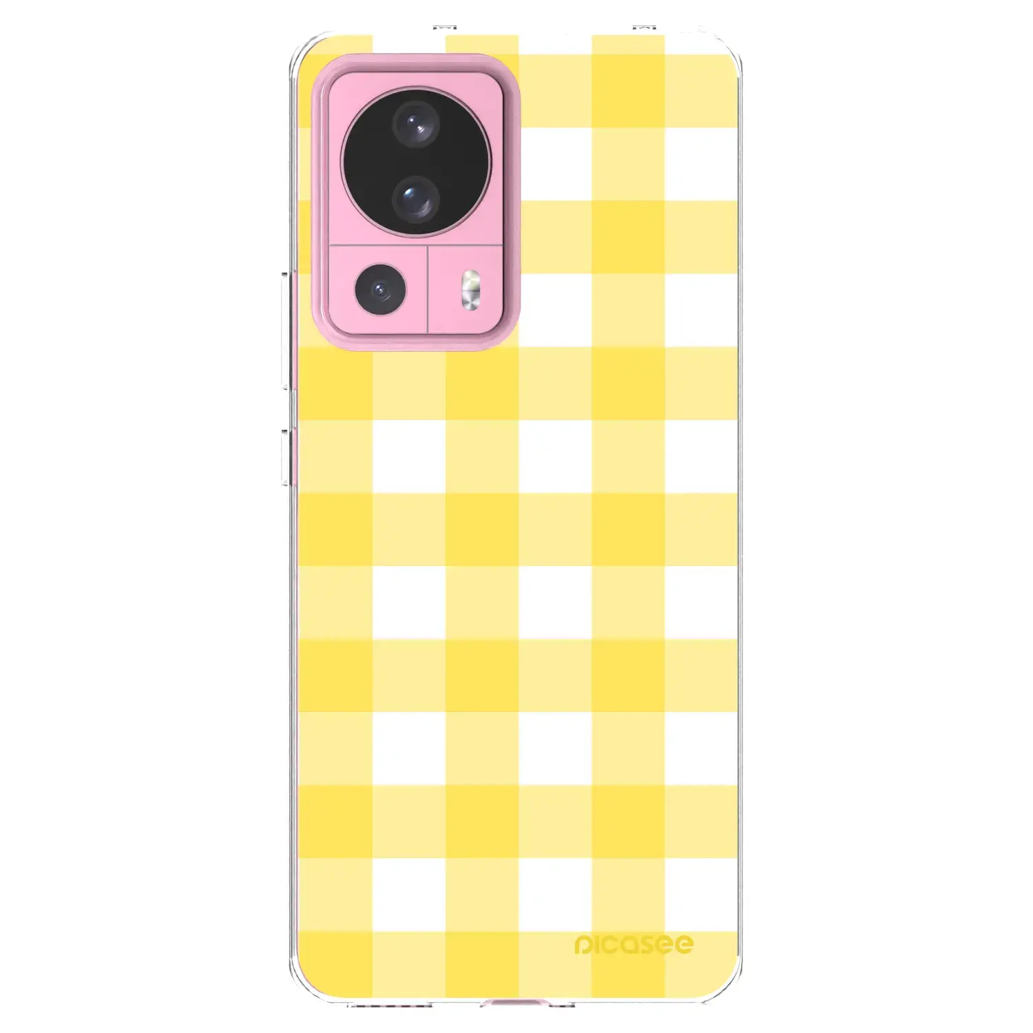 Silikonový průhledný obal pro Xiaomi 13 Lite - Gride lemon
