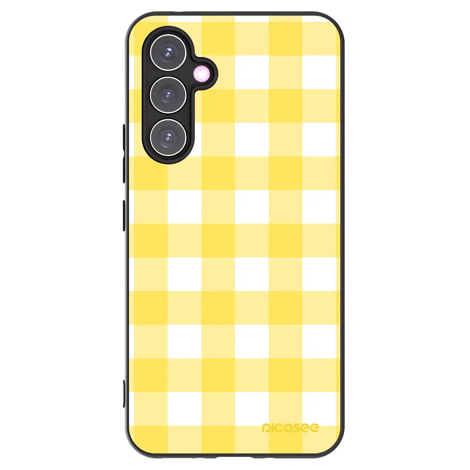 Silikonový černý obal pro Samsung Galaxy A54 5G A546B - Gride lemon