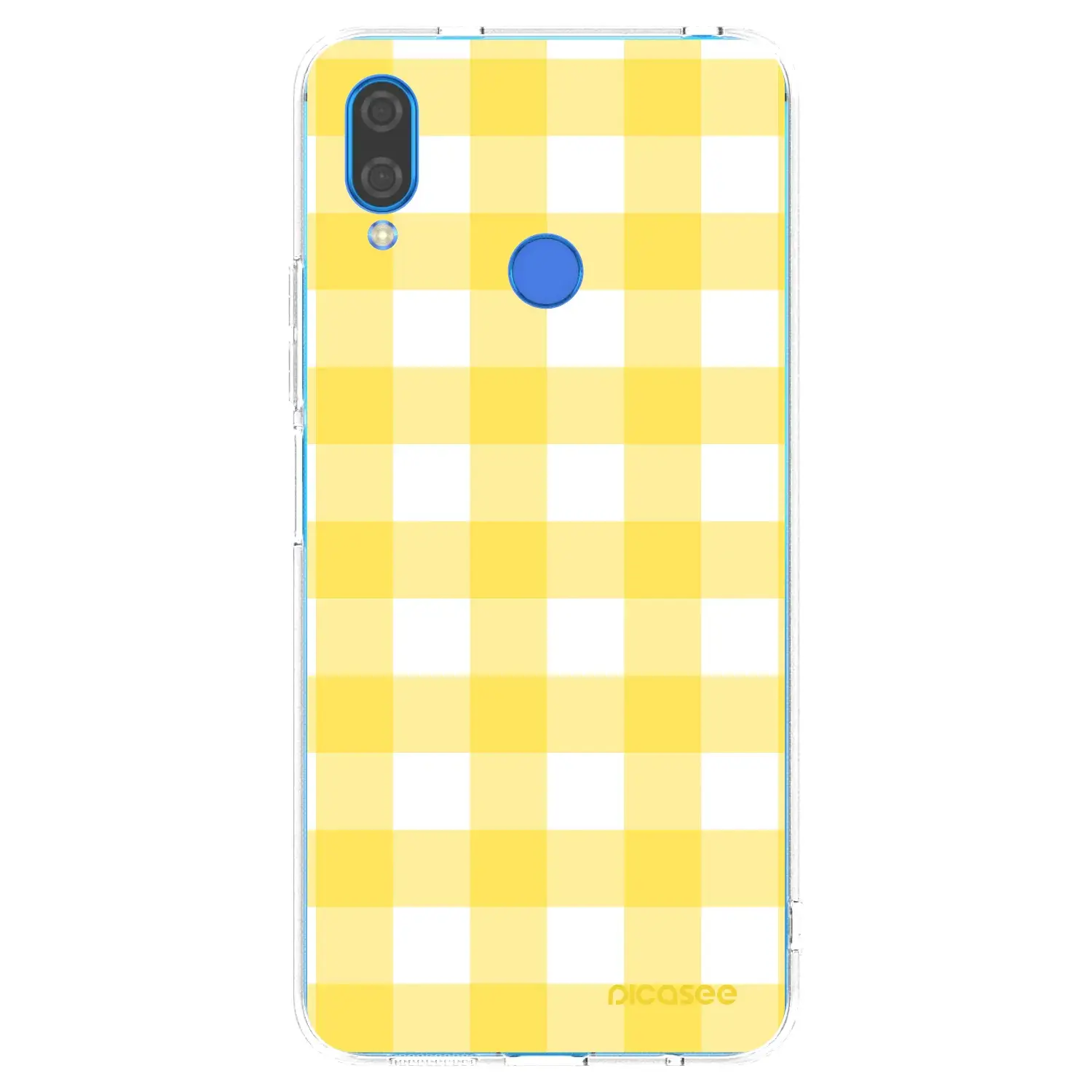 Silikonový průhledný obal pro Huawei Nova 3i - Gride lemon