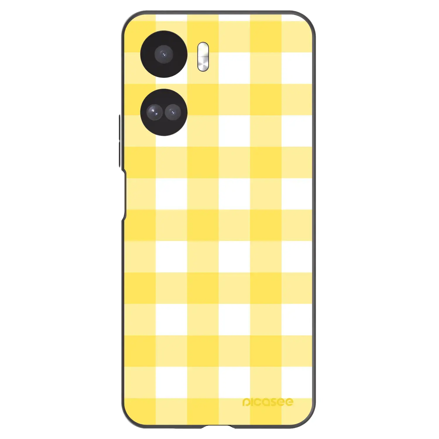 Silikonový černý obal pro Honor 90 Lite 5G - Gride lemon
