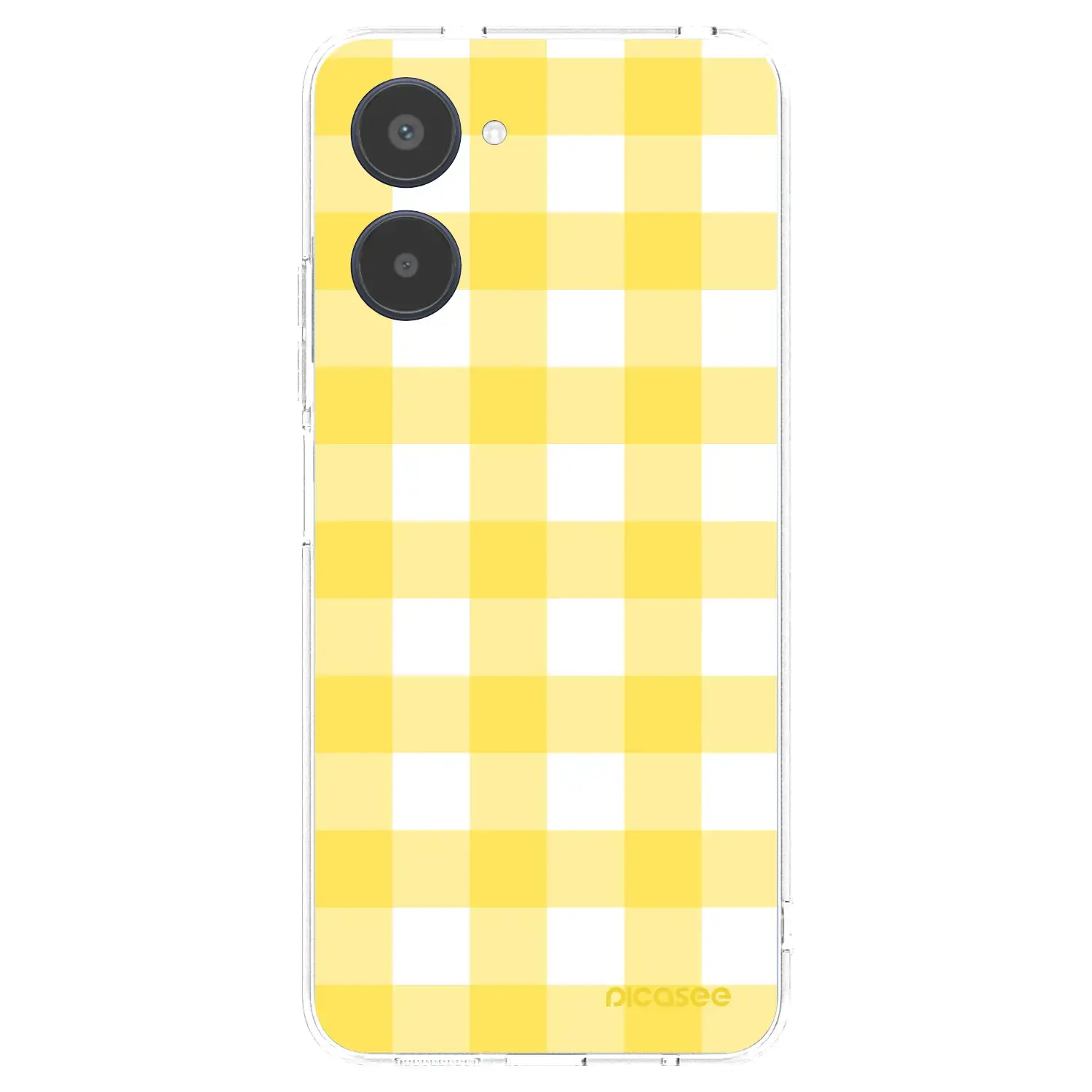 Silikonový průhledný obal pro Realme 10 4G - Gride lemon
