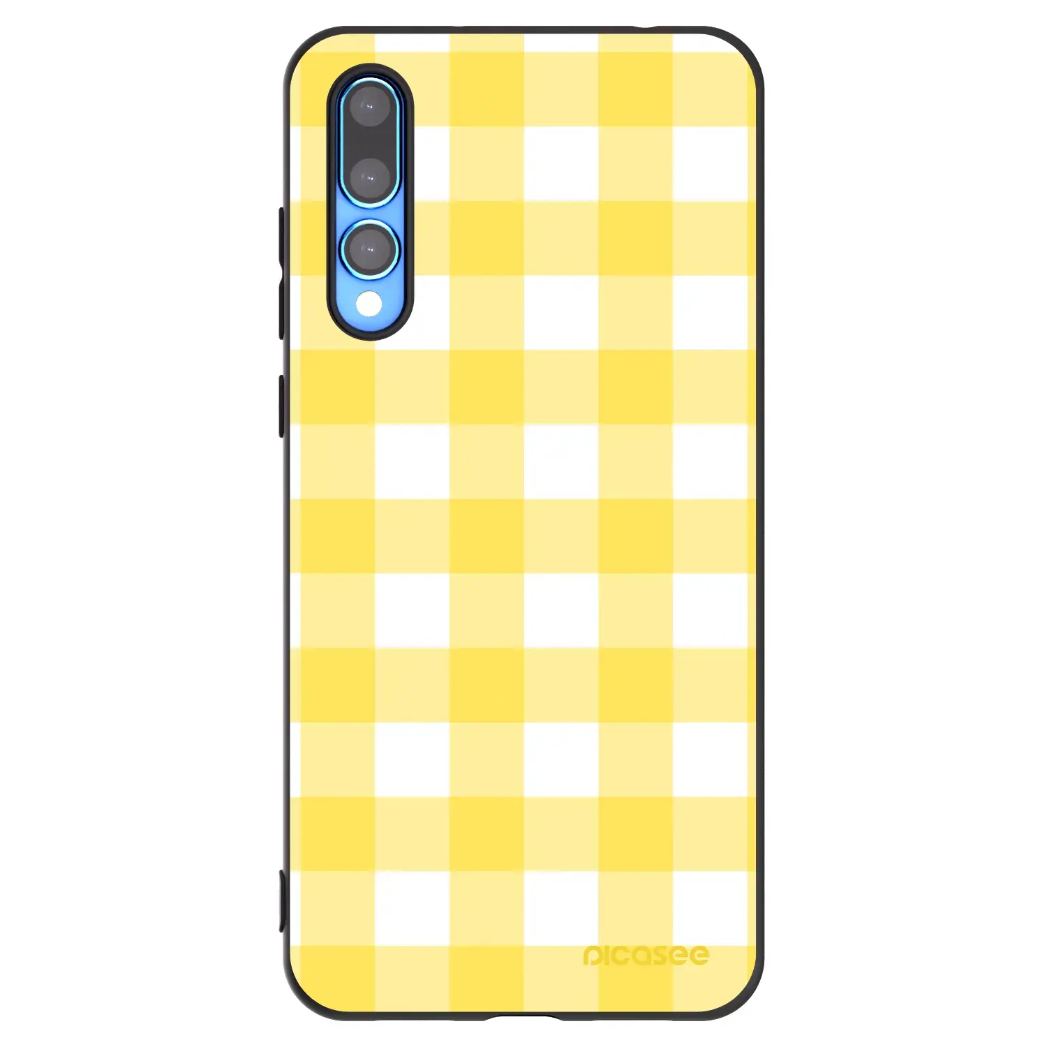 Silikonový černý obal pro Huawei P20 Pro - Gride lemon
