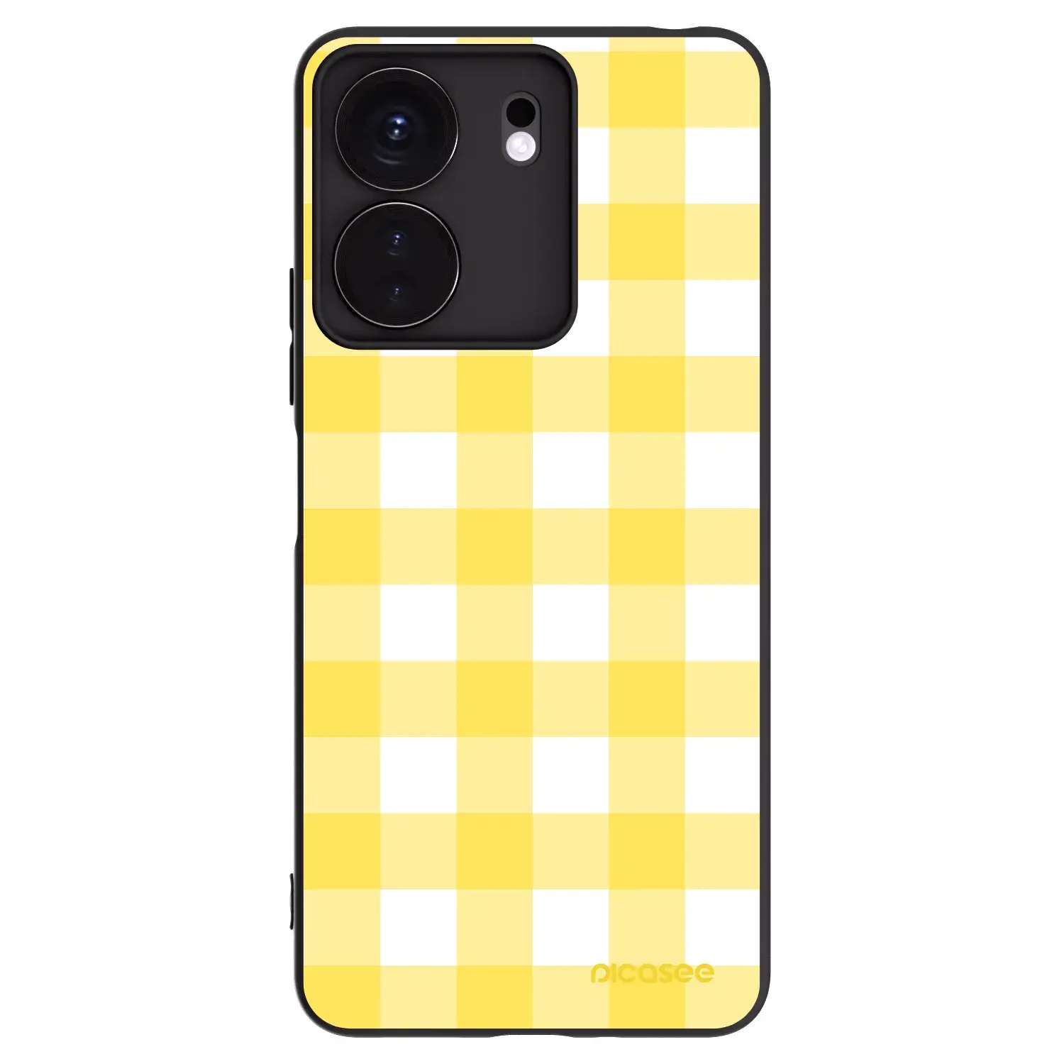 Silikonový černý obal pro Xiaomi Redmi 13C 4G - Gride lemon