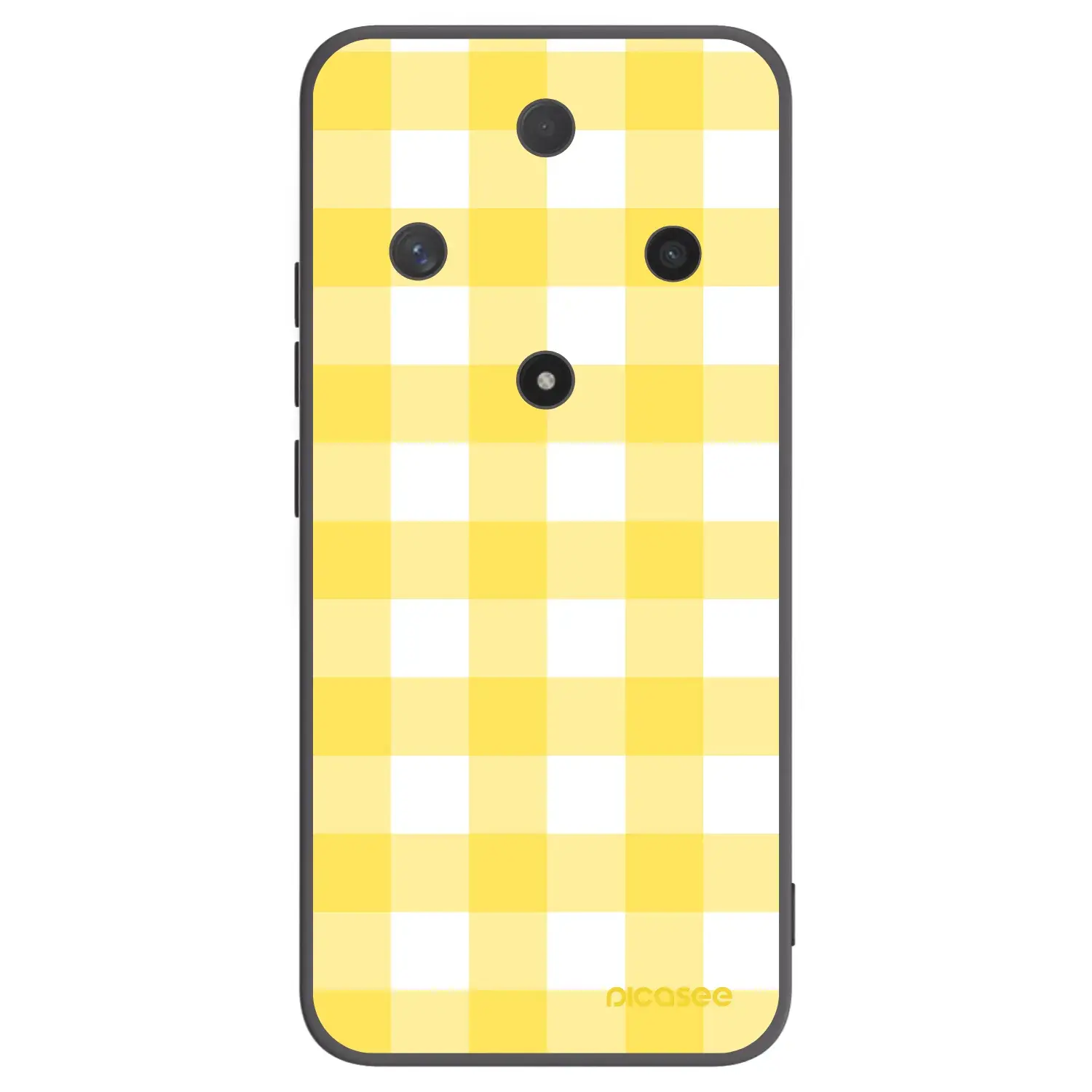 Silikonový černý obal pro Honor Magic6 Lite 5G - Gride lemon