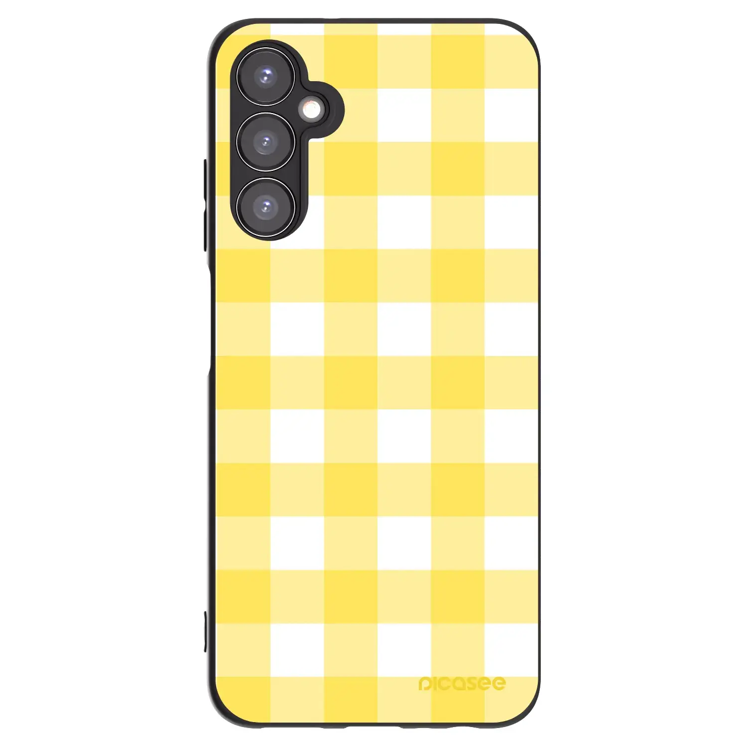 Silikonový černý obal pro Samsung Galaxy A05s A057G - Gride lemon