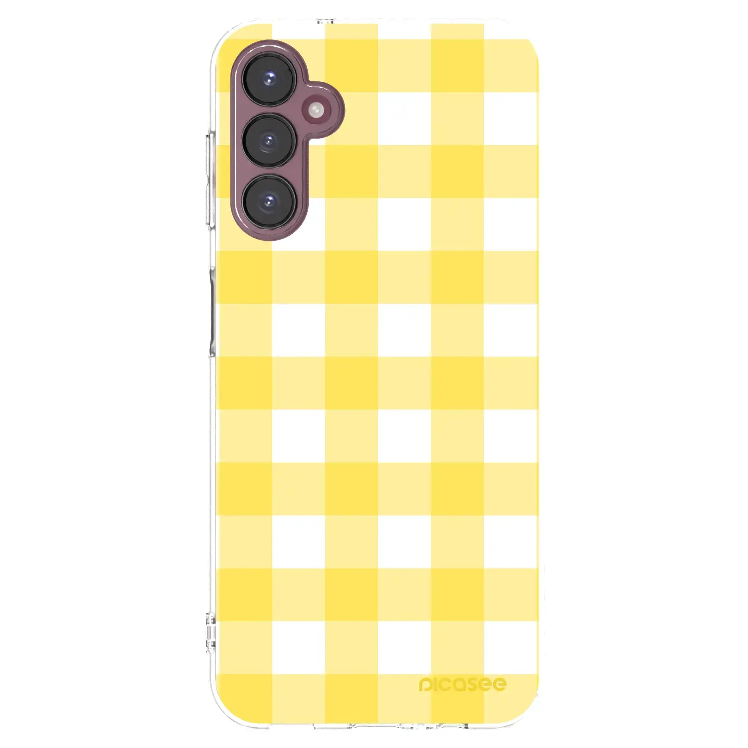 Silikonový průhledný obal pro Samsung Galaxy A05s A057G - Gride lemon