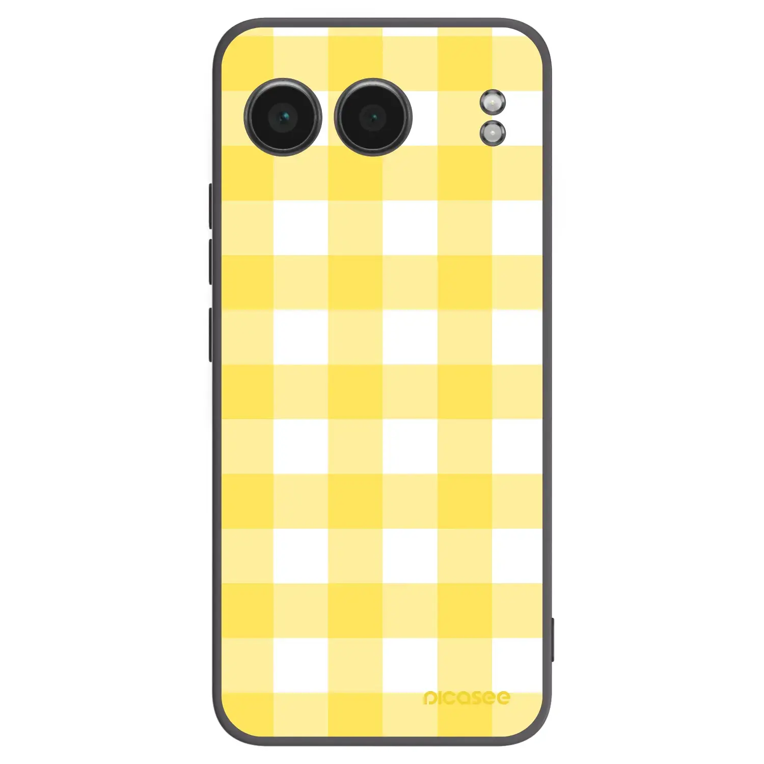 Silikonový černý obal pro OnePlus Nord 4 - Gride lemon