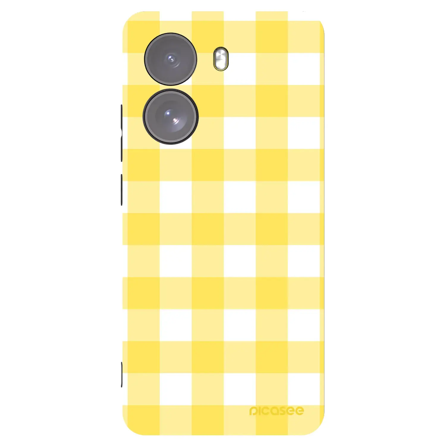 Silikonový černý obal pro Xiaomi Poco X7 - Gride lemon