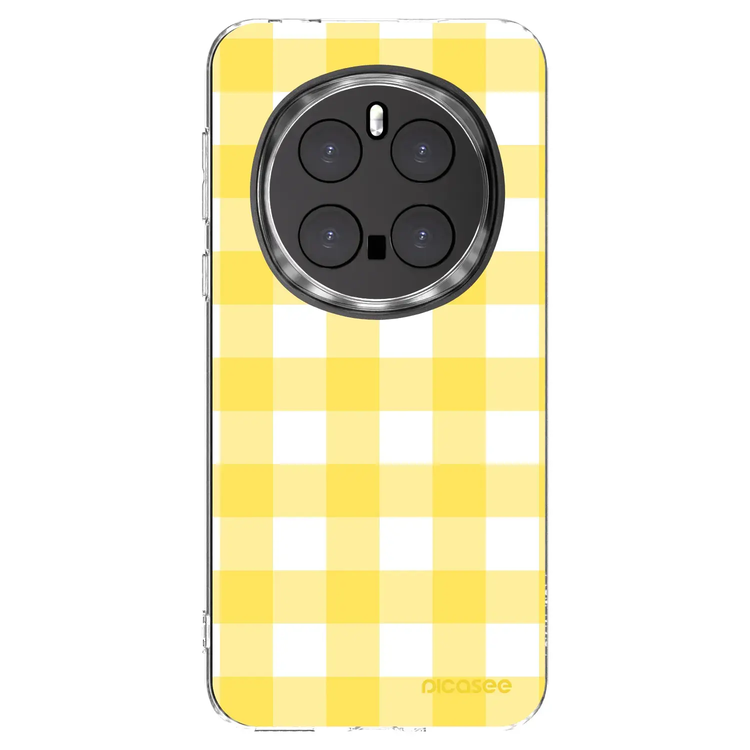 Silikonový průhledný obal pro Honor Magic7 Pro 5G - Gride lemon
