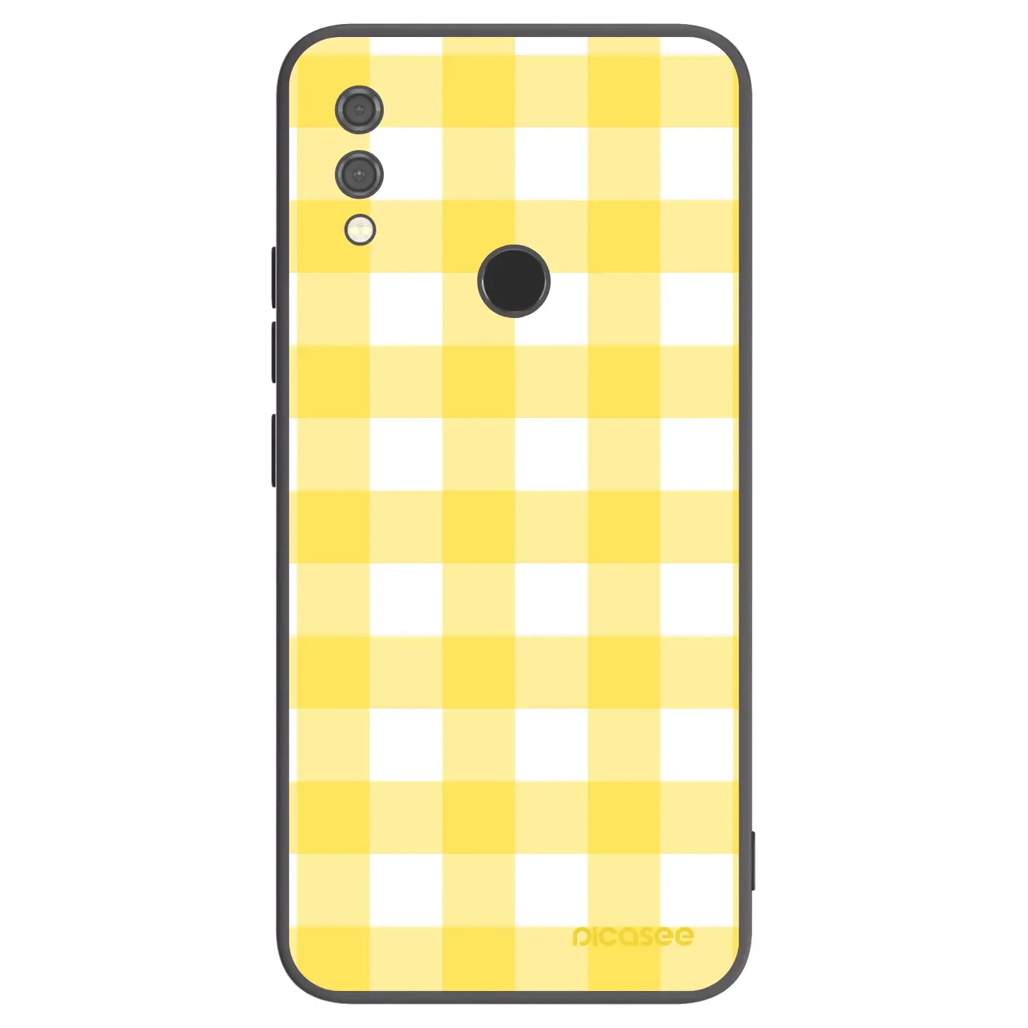 Silikonový černý obal pro Xiaomi Redmi Note 7 - Gride lemon