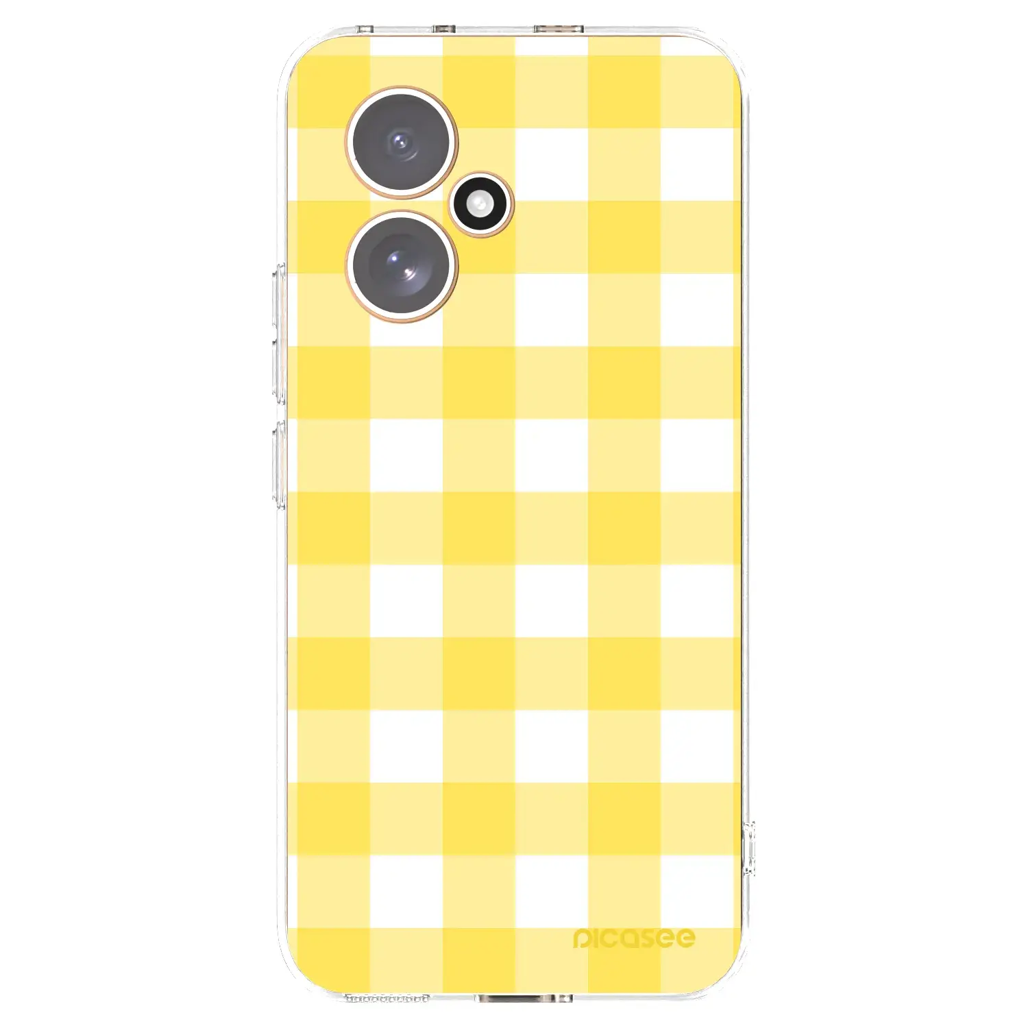 Silikonový průhledný obal pro Honor 400 5G - Gride lemon