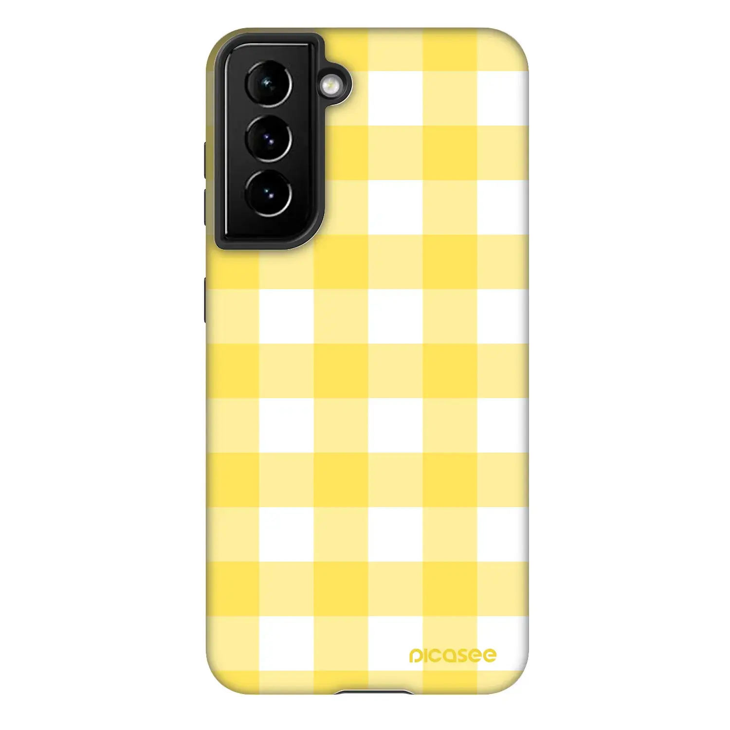 Fashion Case pro Samsung Galaxy S22 5G - Gride lemon