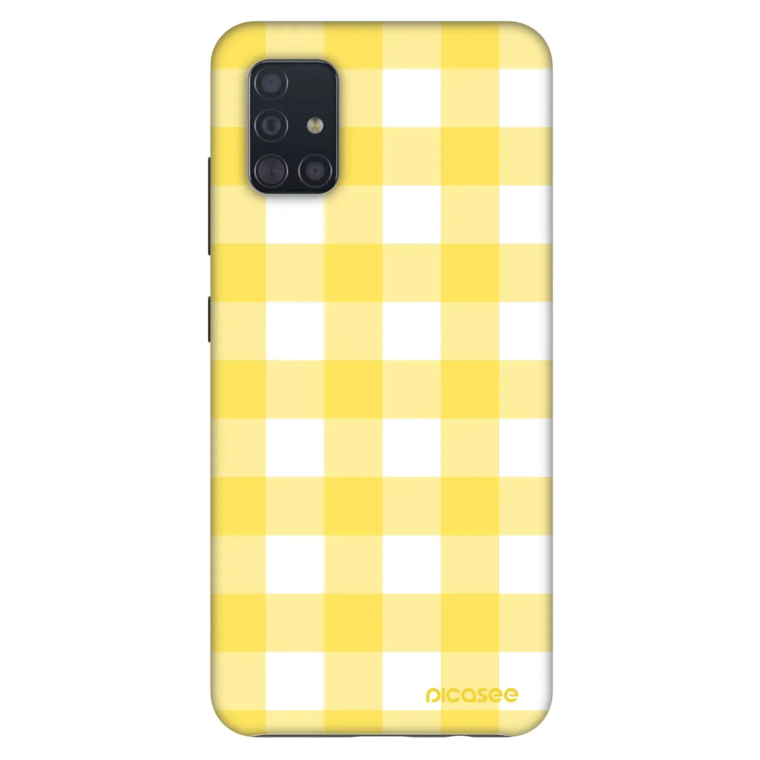 Fashion Case pro Samsung Galaxy A51 A515F - Gride lemon