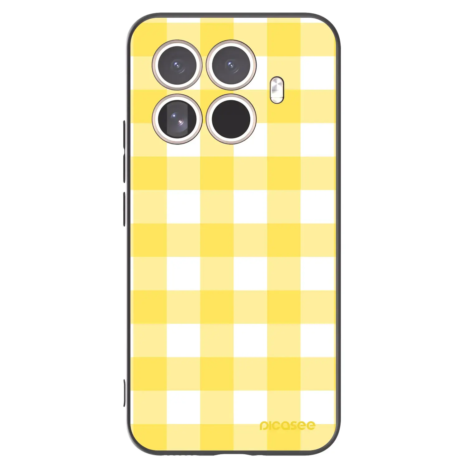 Silikonový černý obal pro Xiaomi 15T Pro - Gride lemon