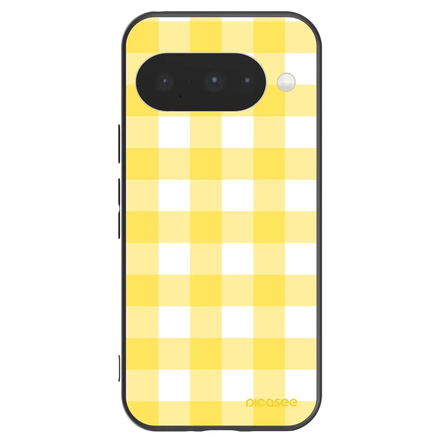Silikonový černý obal pro Google Pixel 10 - Gride lemon