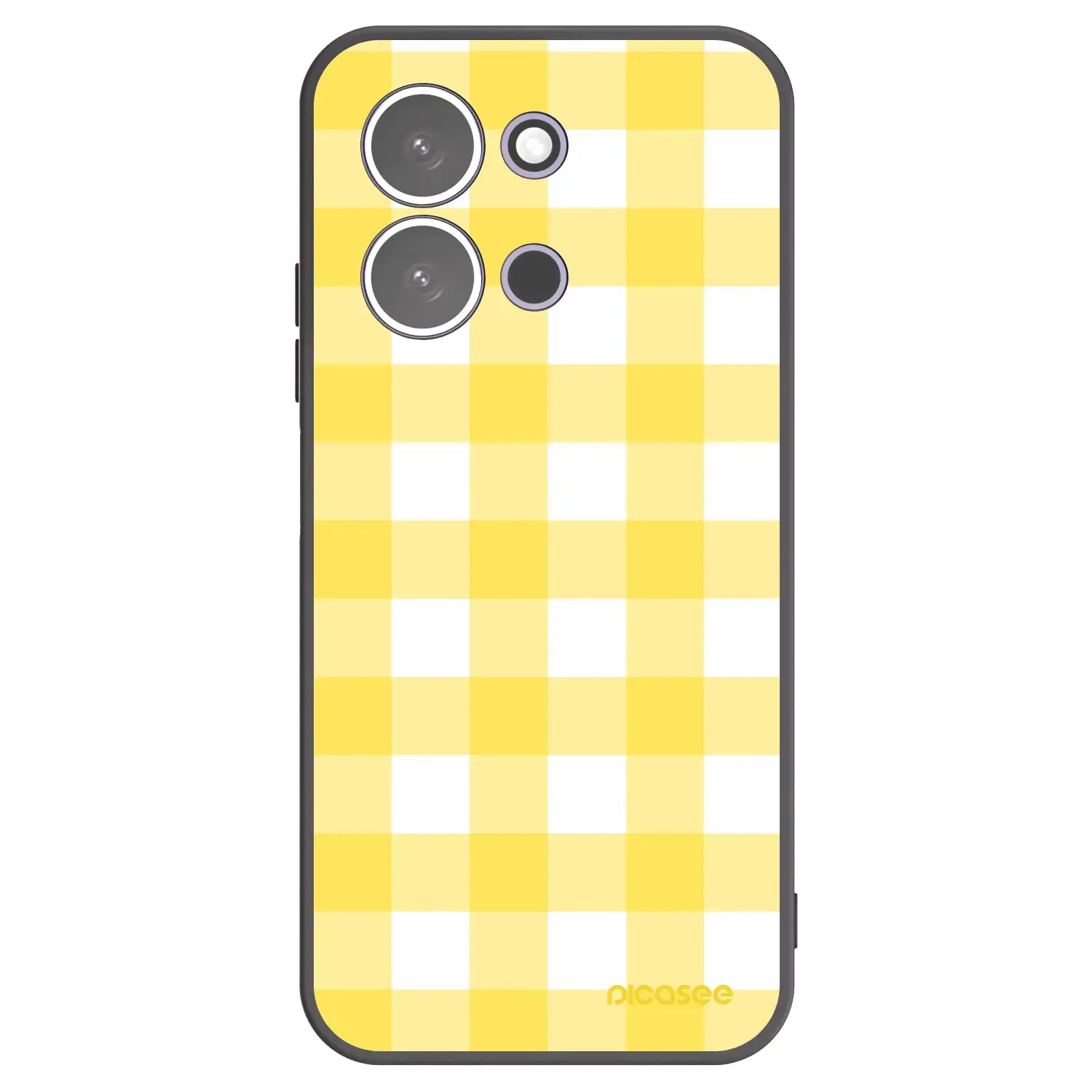 Silikonový černý obal pro Xiaomi Redmi 15C 5G - Gride lemon