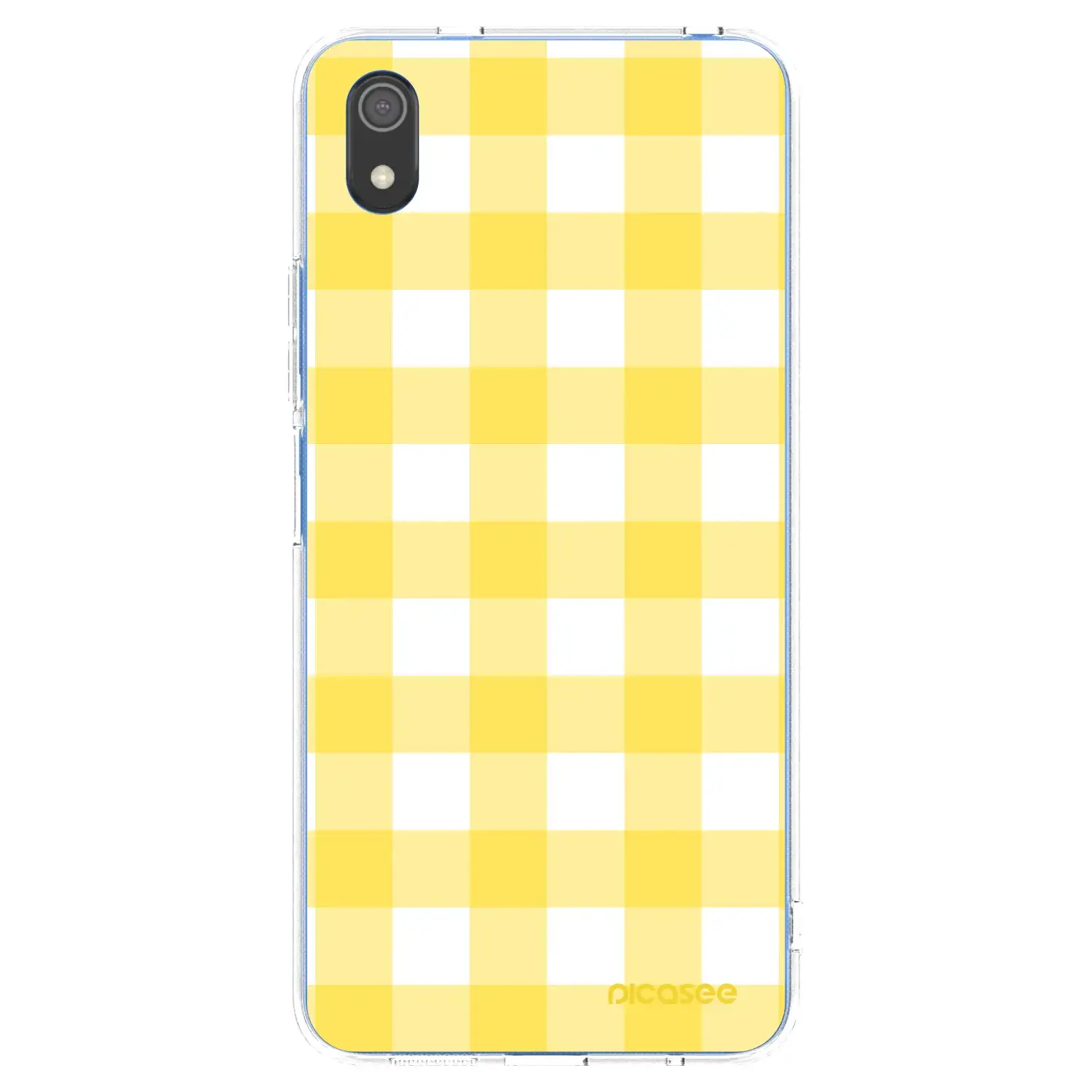 Silikonový průhledný obal pro Xiaomi Redmi 7A - Gride lemon