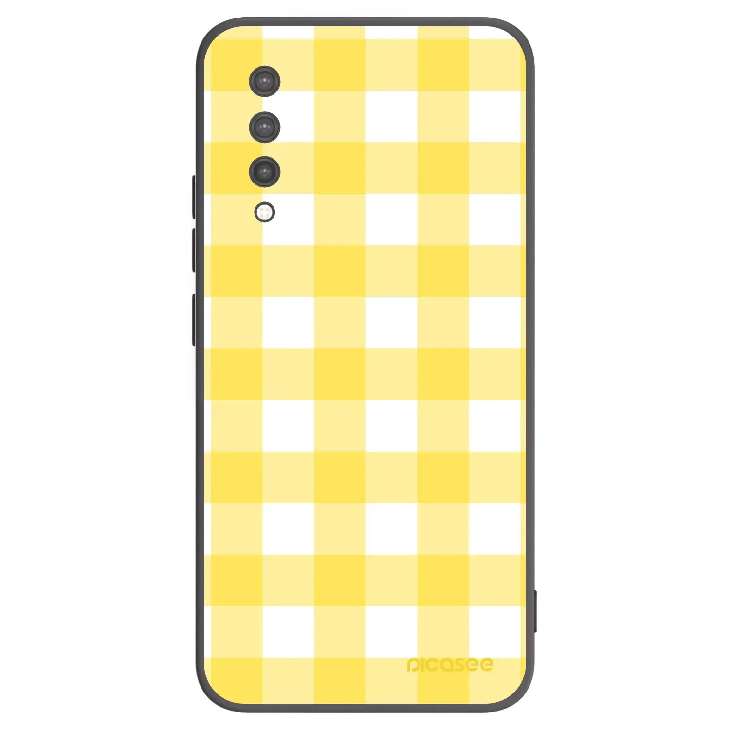 Silikonový černý obal pro Xiaomi Mi 9 Lite - Gride lemon