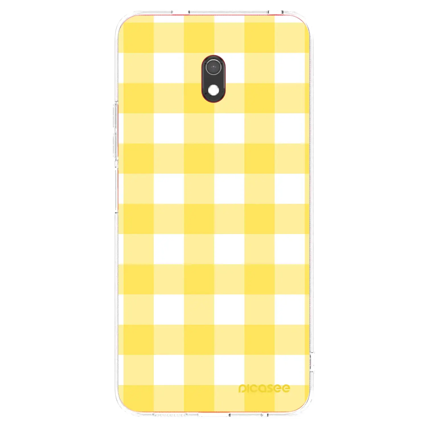 Silikonový průhledný obal pro Xiaomi Redmi 8A - Gride lemon