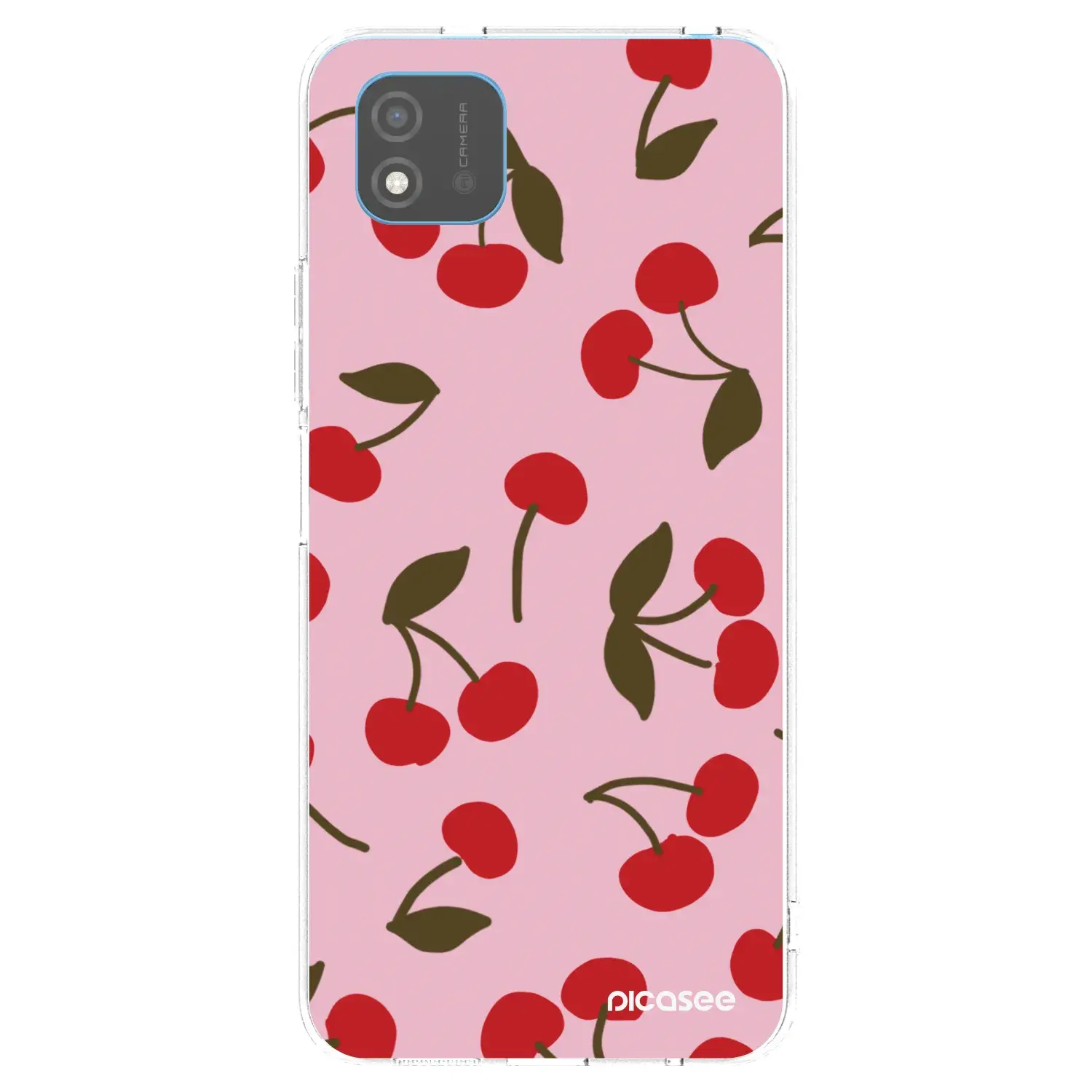 Silikonový průhledný obal pro Realme C11 (2021) - Cherry