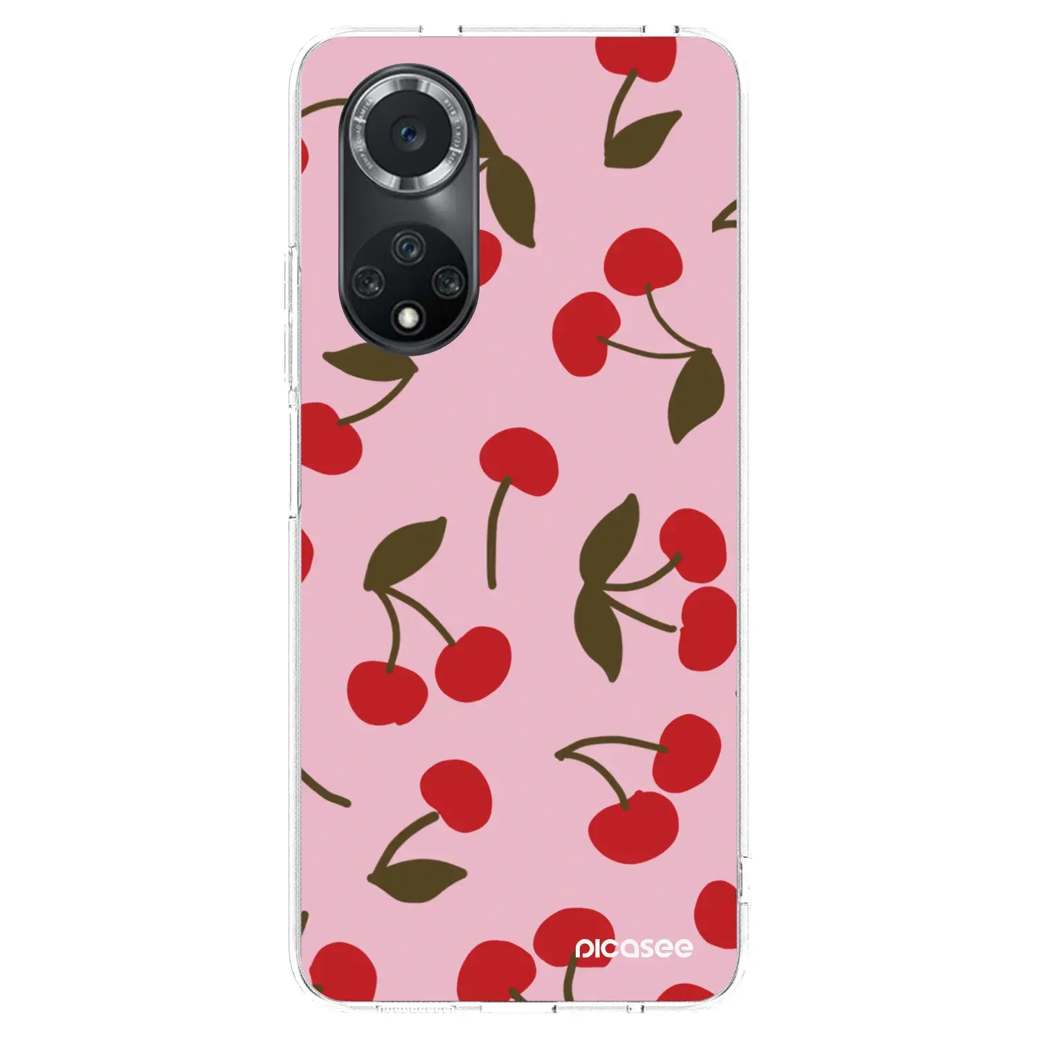 Silikonový průhledný obal pro Huawei Nova 9 SE - Cherry