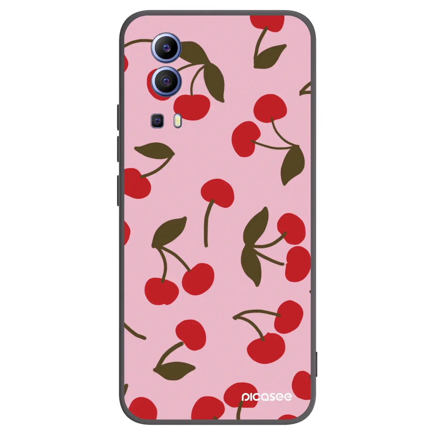 Silikonový černý obal pro Vivo Y52 5G - Cherry