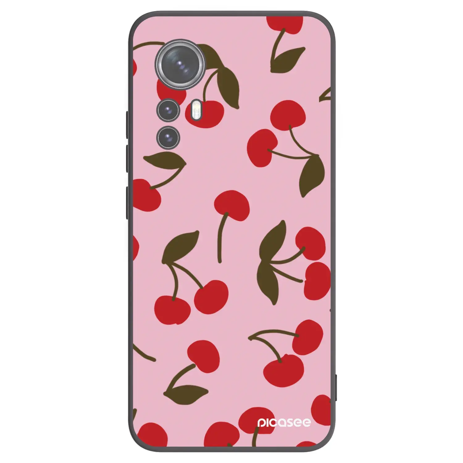 Silikonový černý obal pro Xiaomi 12X - Cherry