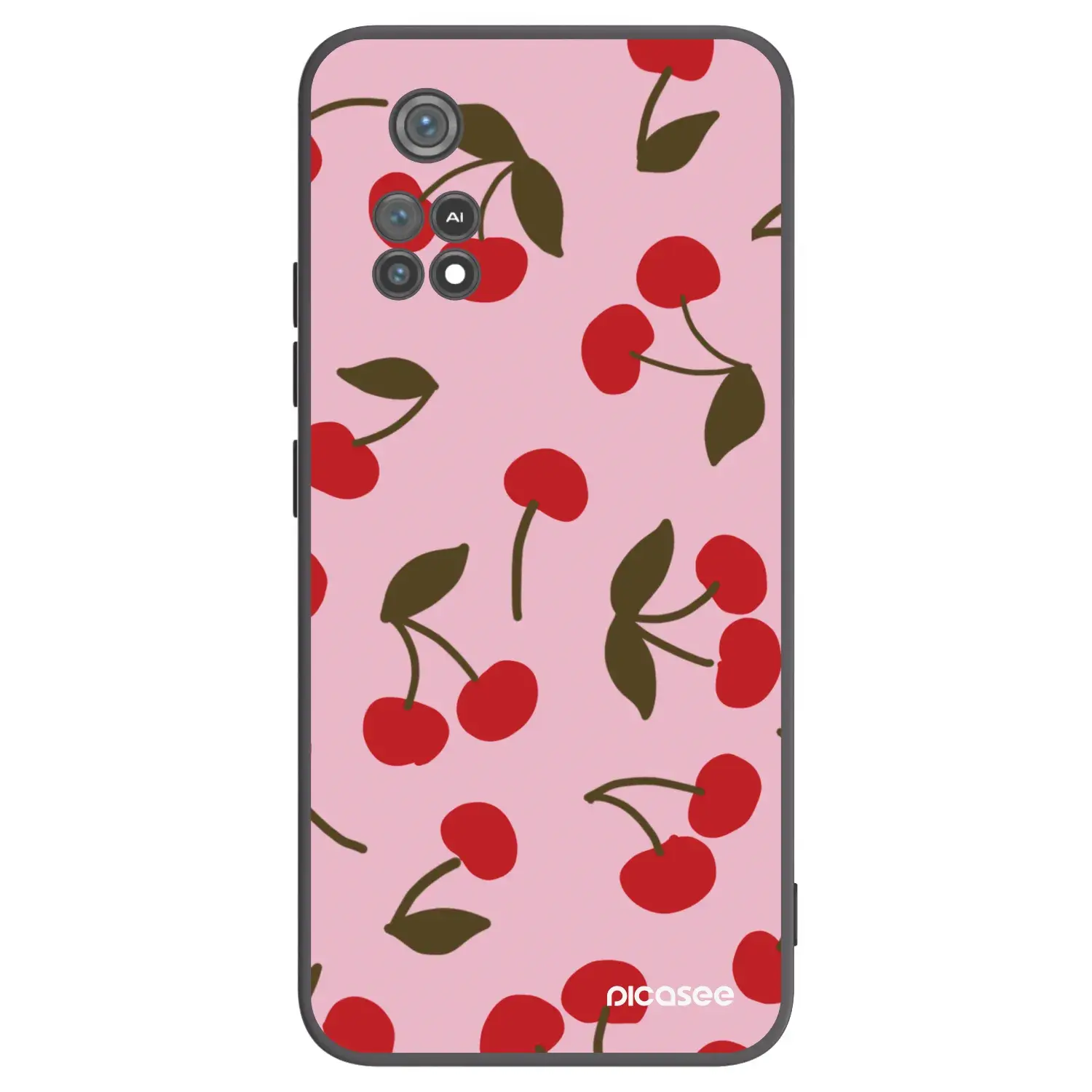 Silikonový černý obal pro Xiaomi Poco M4 Pro - Cherry