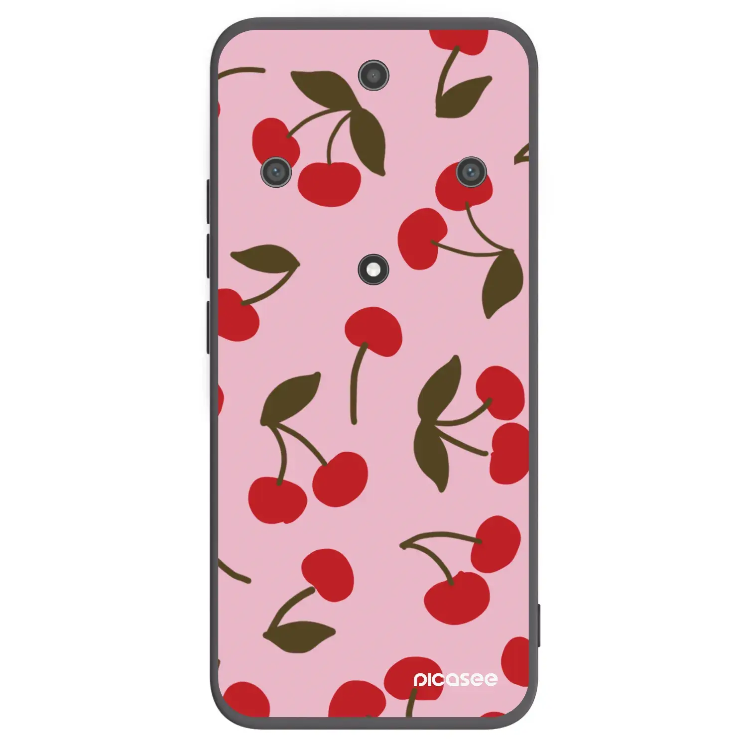 Silikonový černý obal pro Honor Magic5 Lite 5G - Cherry