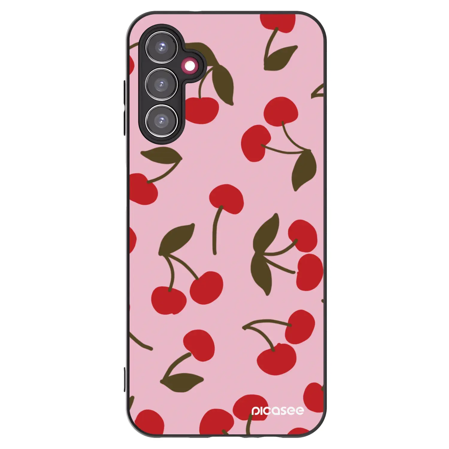 Silikonový černý obal pro Samsung Galaxy A14 5G A146P - Cherry