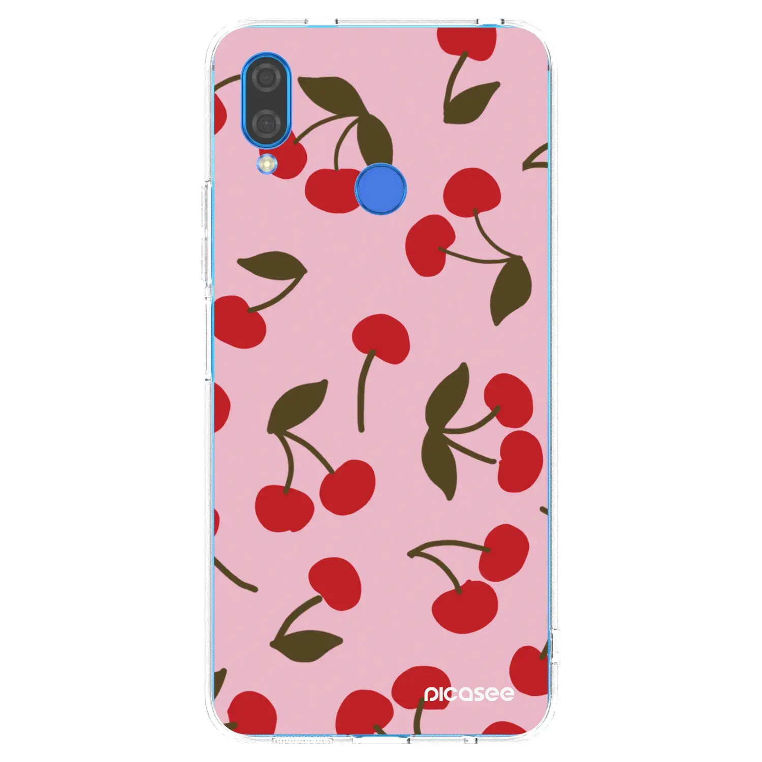 Silikonový průhledný obal pro Huawei Nova 3i - Cherry
