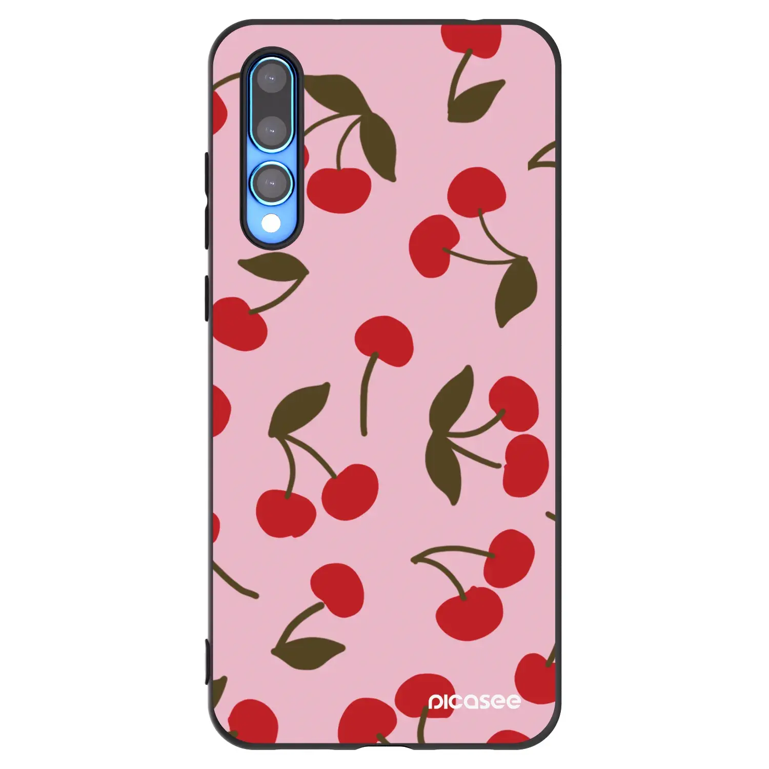 Silikonový černý obal pro Huawei P20 Pro - Cherry