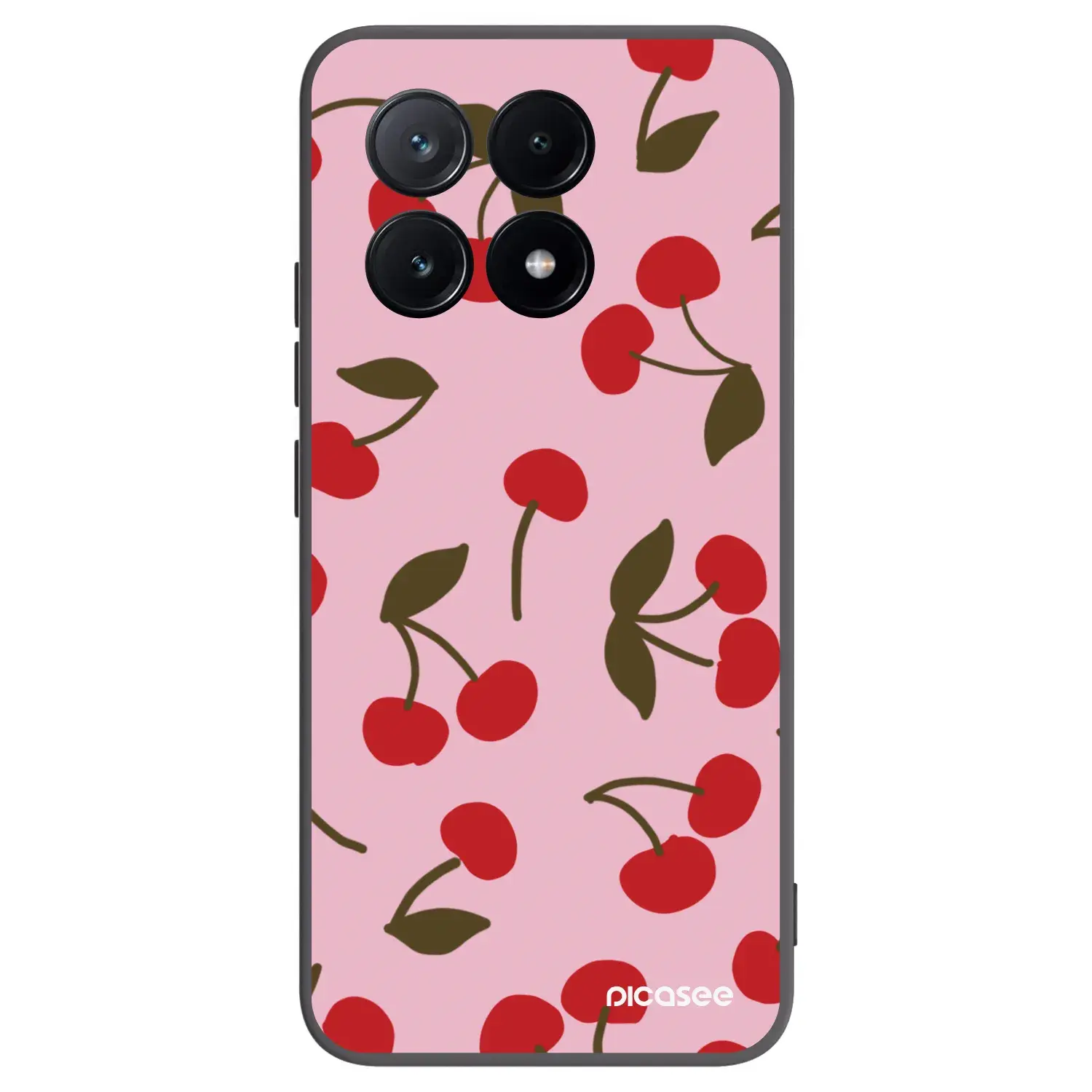 Silikonový černý obal pro Xiaomi Poco X6 Pro - Cherry