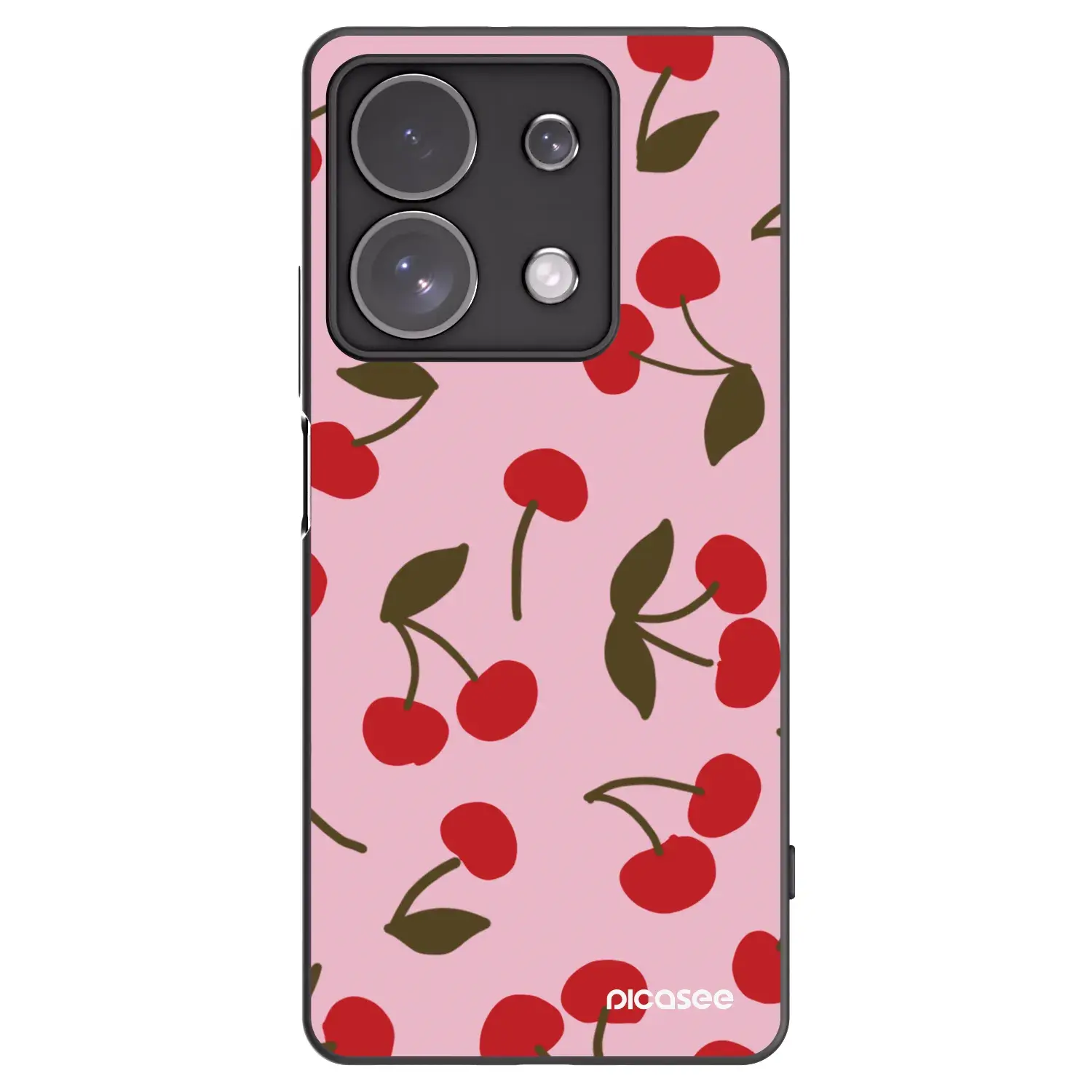 Silikonový černý obal pro Xiaomi Redmi Note 13 Pro 4G - Cherry