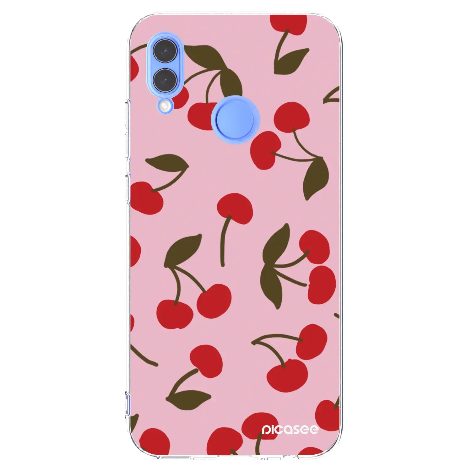 Silikonový průhledný obal pro Huawei P Smart 2019 - Cherry