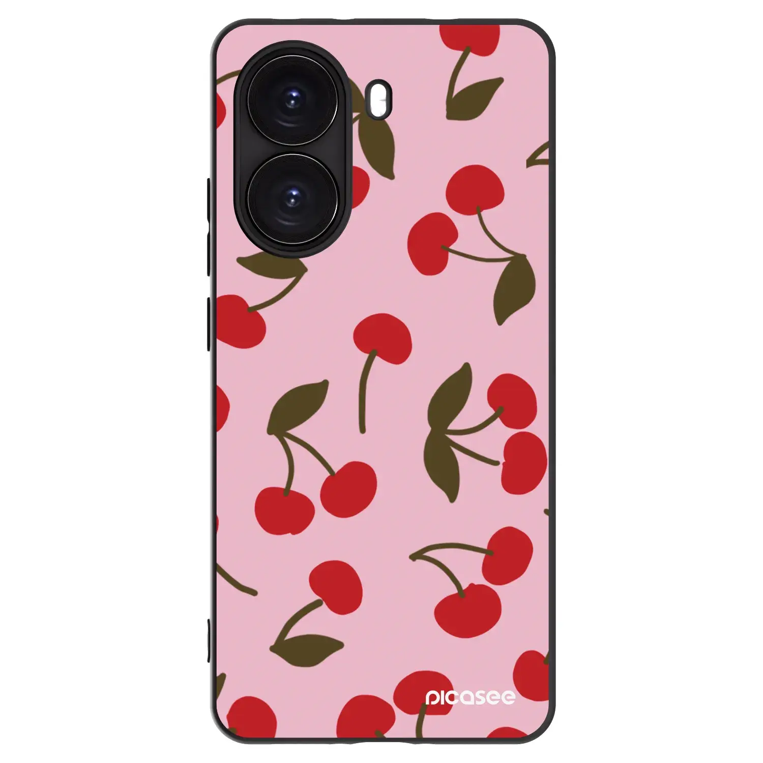 Silikonový černý obal pro Xiaomi Poco X7 Pro 5G - Cherry