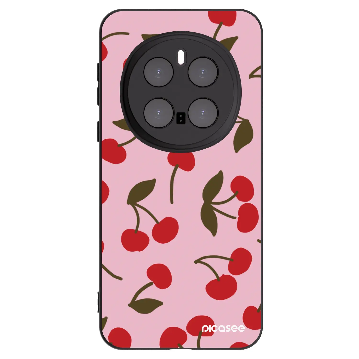 Silikonový černý obal pro Honor Magic7 Pro 5G - Cherry