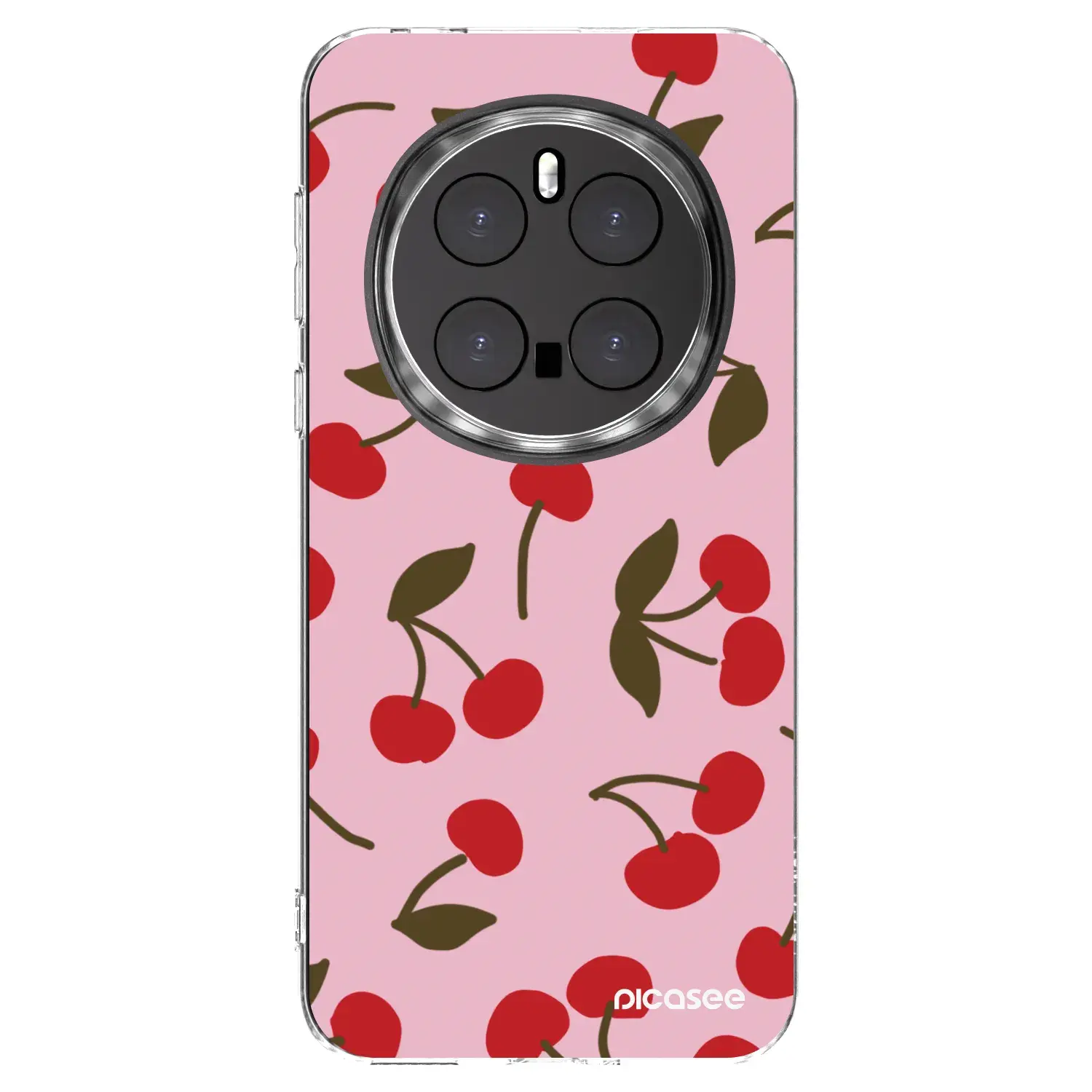 Silikonový průhledný obal pro Honor Magic7 Pro 5G - Cherry
