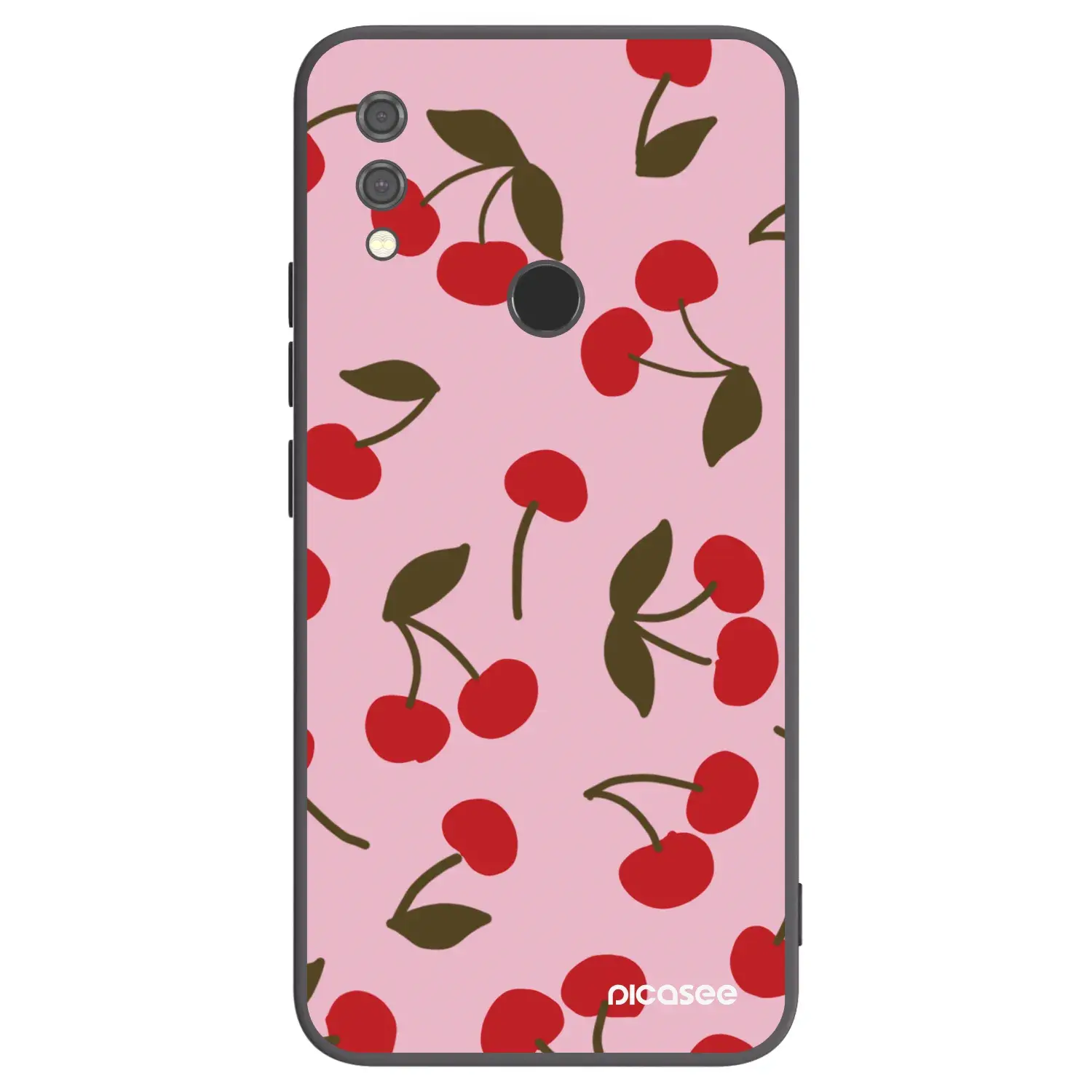 Silikonový černý obal pro Xiaomi Redmi Note 7 - Cherry